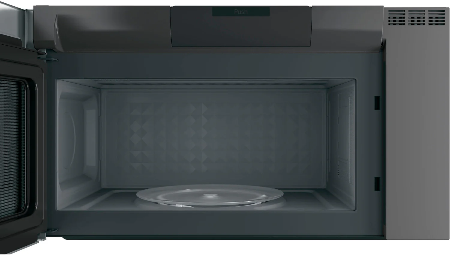 GE Profile Stainless Steel SpaceMaker Over-the-Range Microwave (2.1 Cu. Ft.) - PVM2188SJC - Image 3