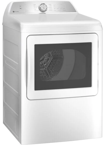 GE Profile White Electric Dryer (7.4 cu. ft.)- PTD60EBMRWS - Image 2