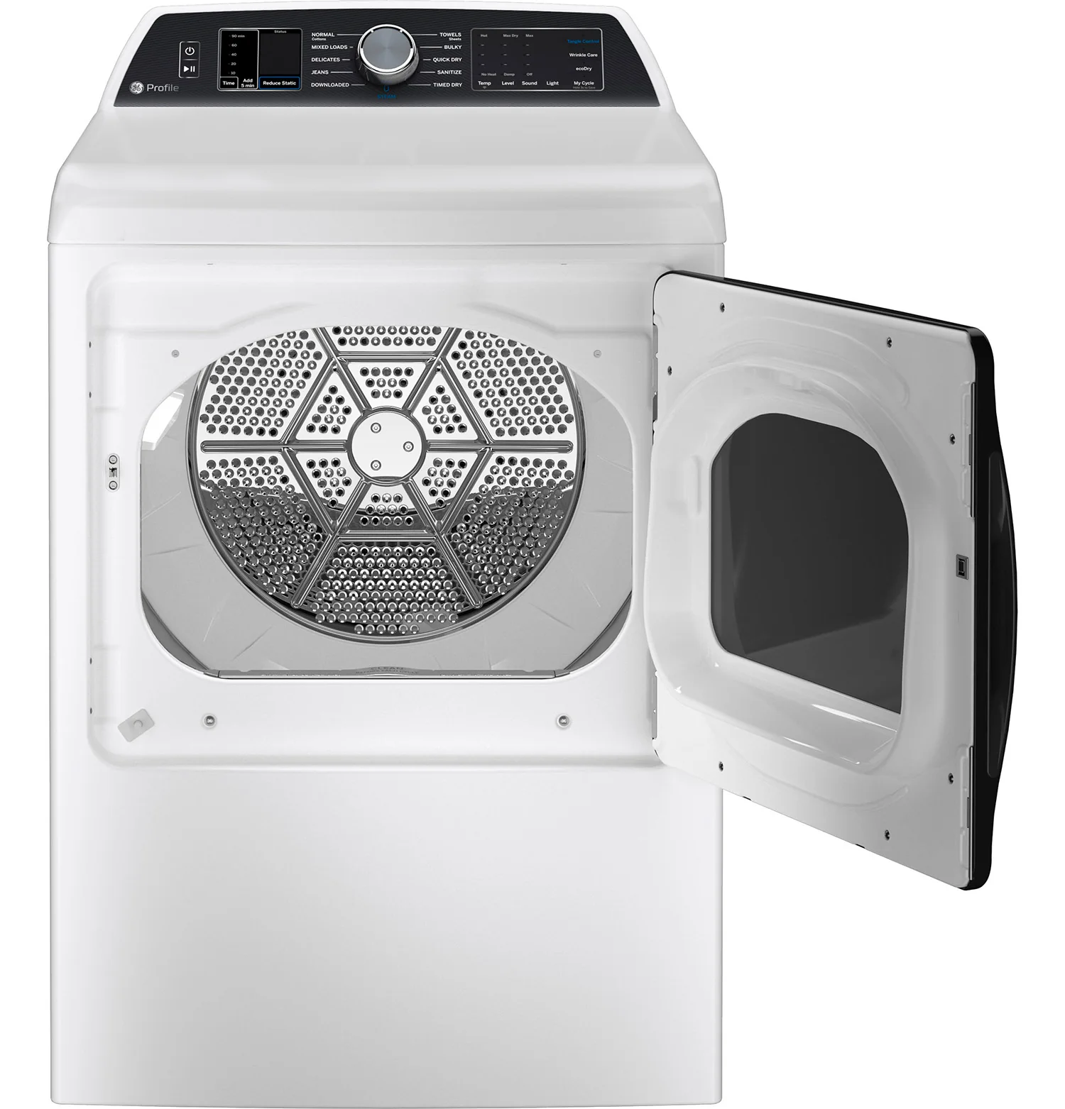 GE Profile White Top Load Washer (6.2 cu.ft.) & Electric Dryer with Sanitize Cycle (7.4 Cu. Ft) - PTW705BSTWS/PTD70EBMTWS - Image 5