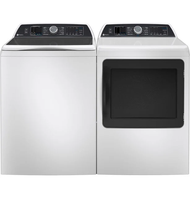 GE Profile White Top Load Washer with Smarter Wash Technology (6.2 Cu. Ft) - PTW705BSTWS - Image 5