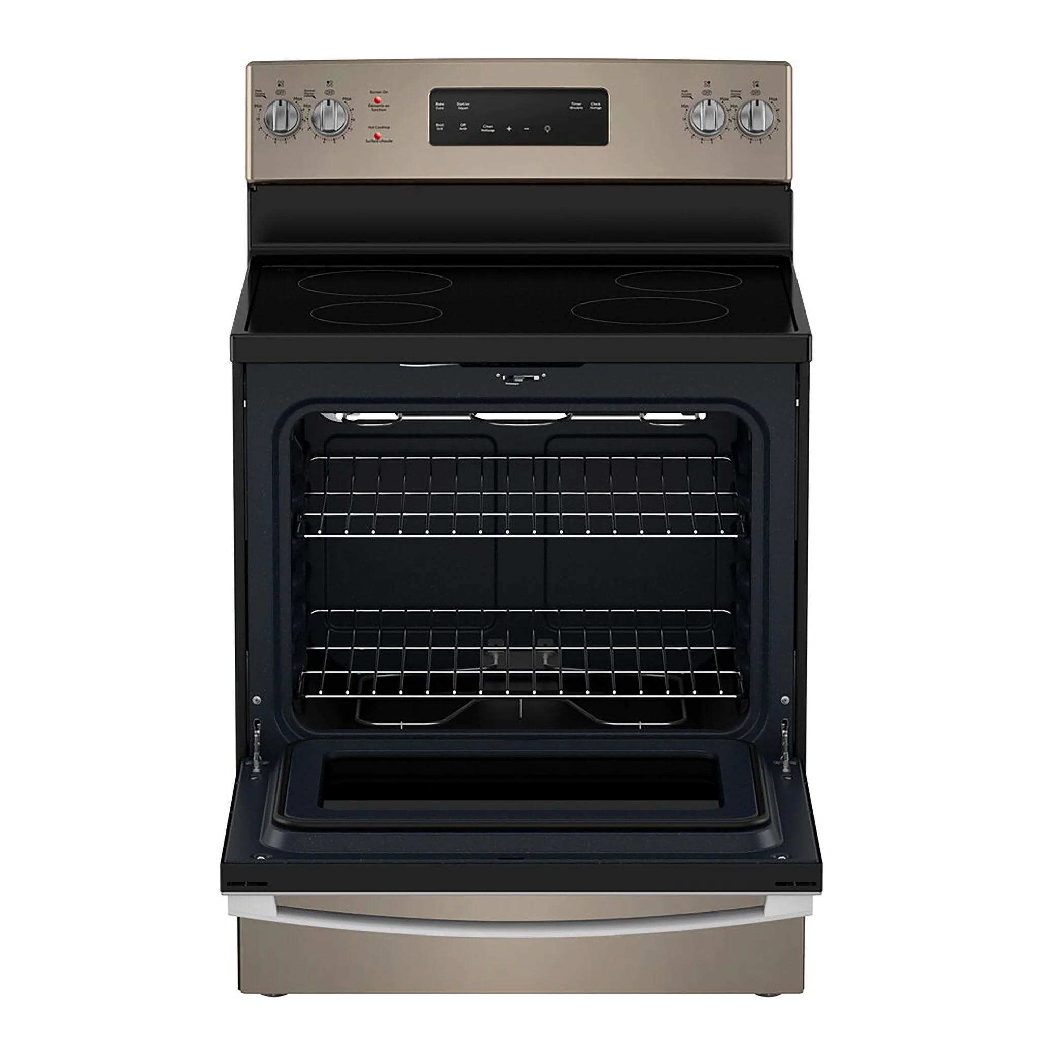 GE Slate Freestanding Electric Range with Storage Drawer (5.0 Cu. Ft.) - JCB630ETES - Image 2