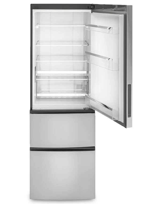 GE 24" 11.9 Cu. Ft. Stainless Steel  Counter-Depth Bottom-Freezer Refrigerator - GLE12HSPSS - Image 2