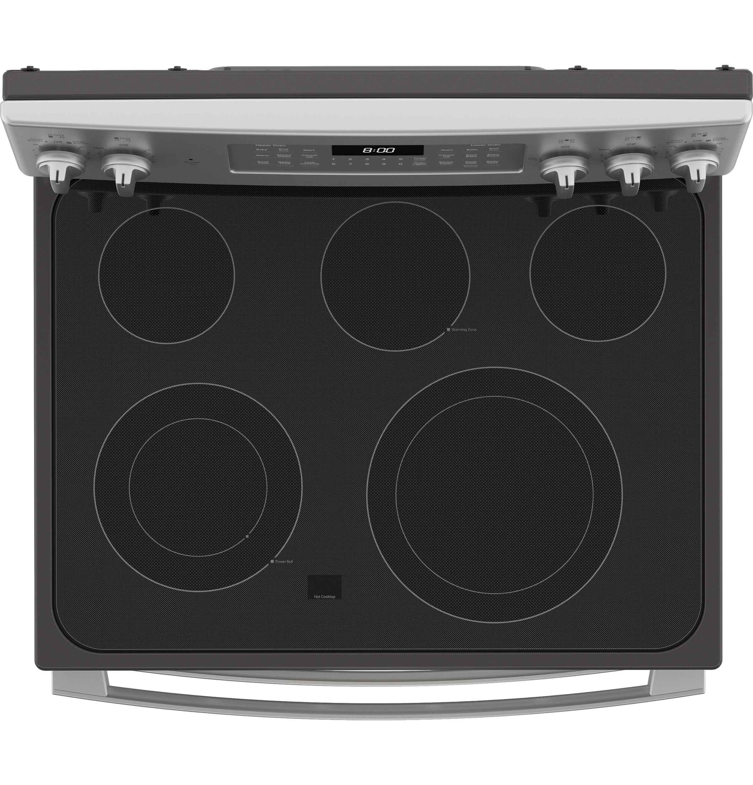 GE Stainless Steel 30'' Freestanding Double Oven Electric Range (6.6 Cu.Ft) - JBS86SPSS - Image 5