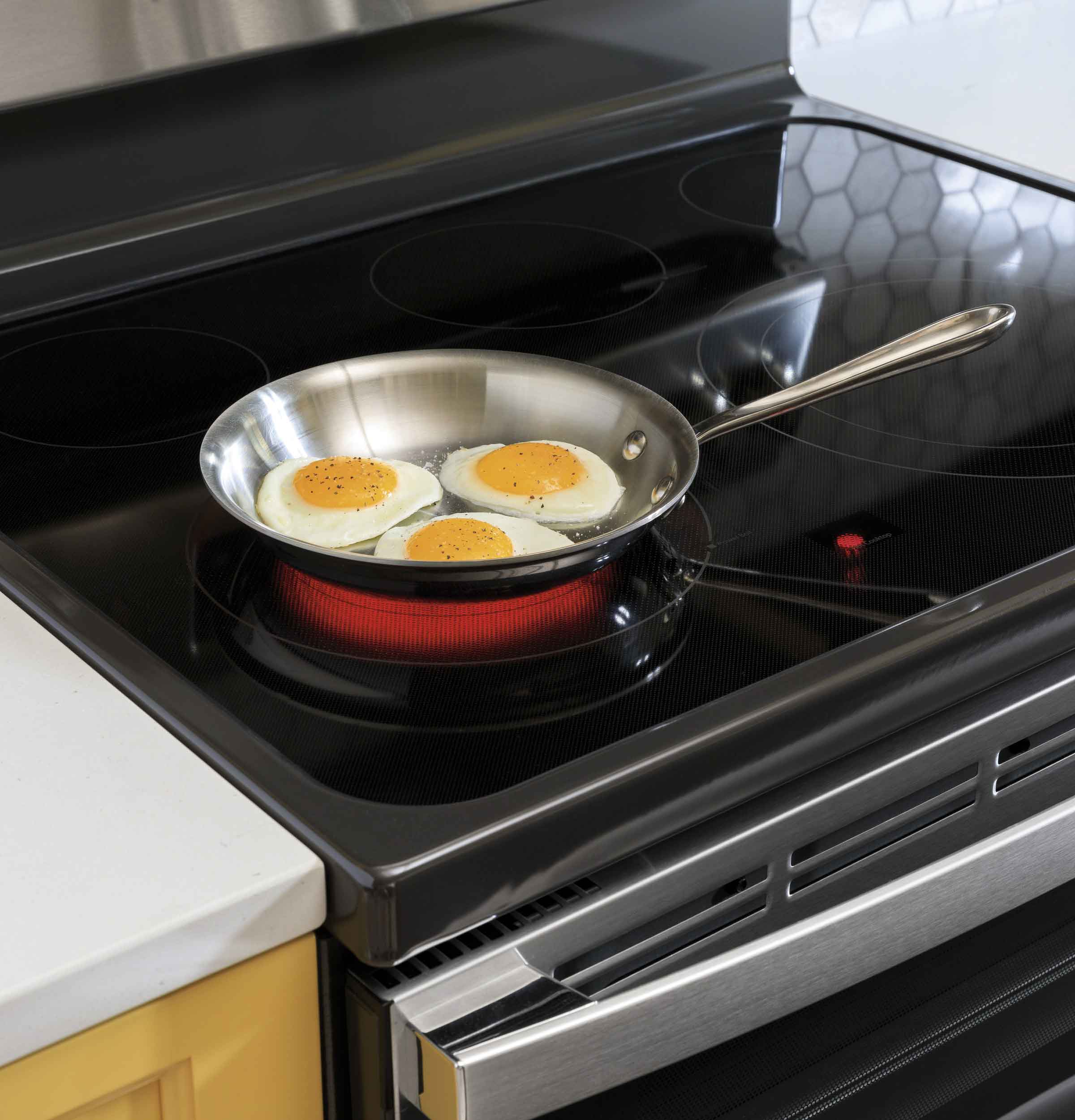 GE Stainless Steel 30'' Freestanding Double Oven Electric Range (6.6 Cu.Ft) - JBS86SPSS - Image 7