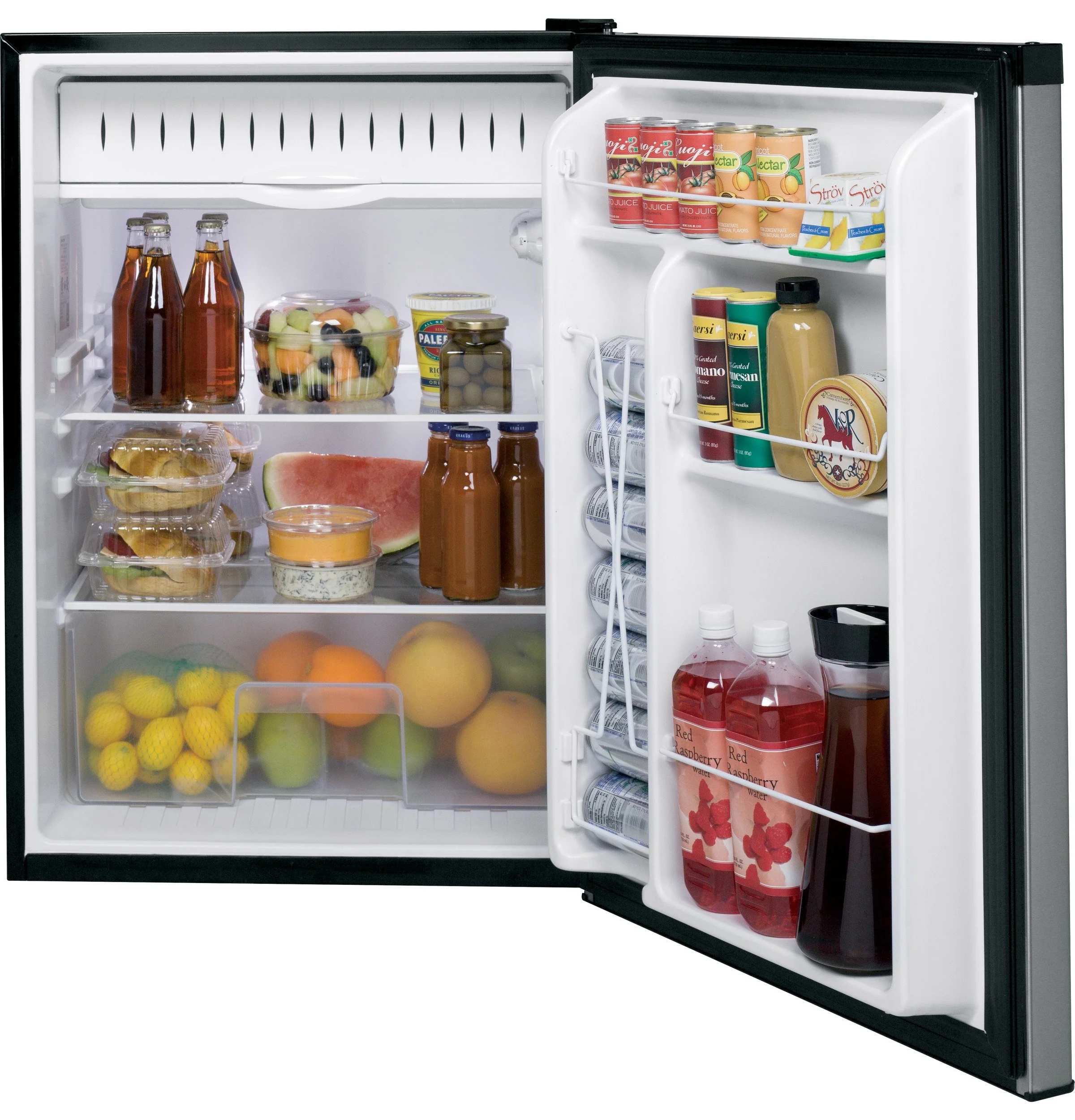 GE Stainless Steel Compact Refrigerator (5.6 Cu. Ft.) - GCE06GSHSB - Image 3