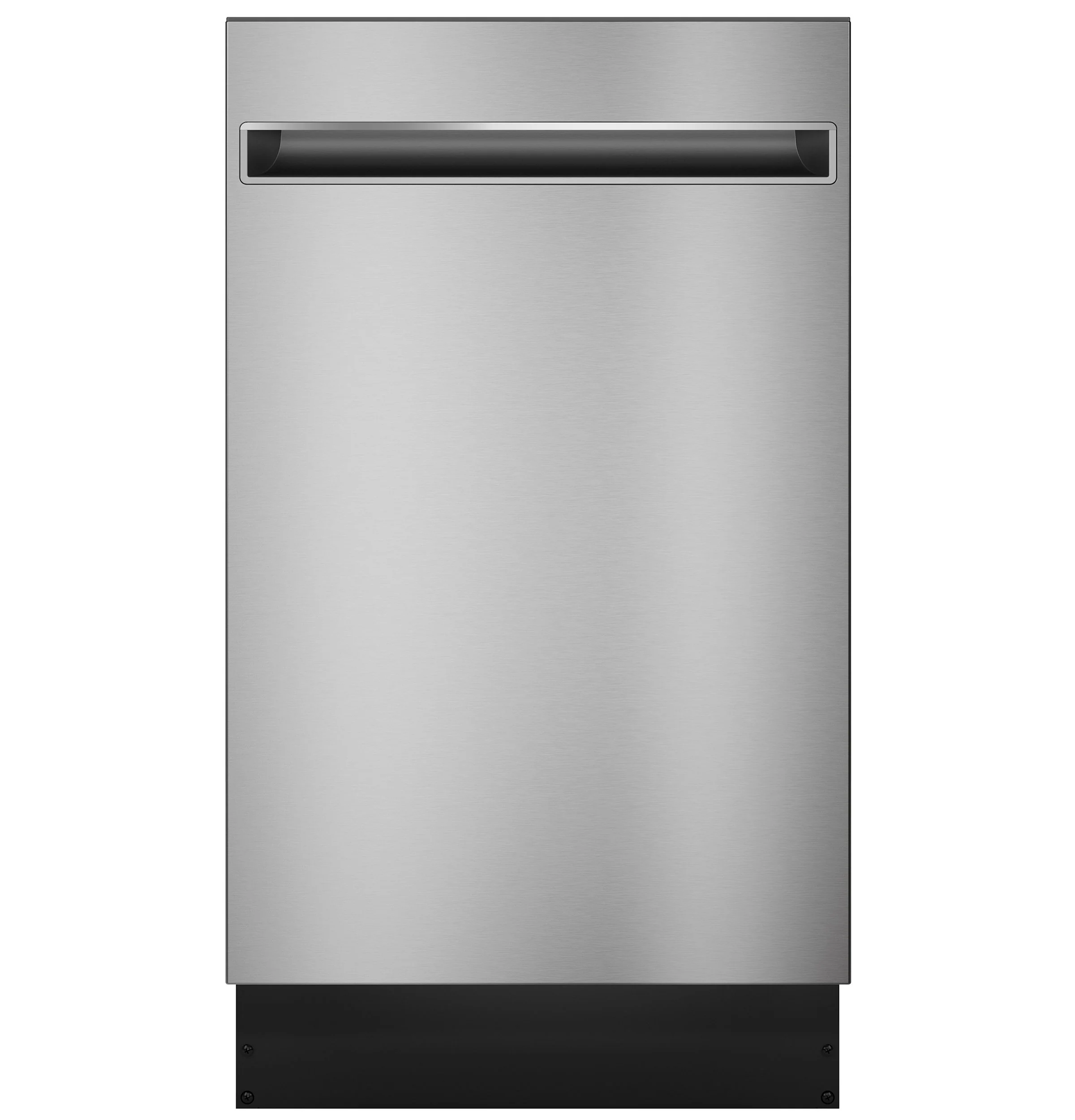 GE Stainless Steel Loft Kitchen Package with Bottom-Freezer Refrigerator, Electric Range & Compact Dishwasher - Image 6