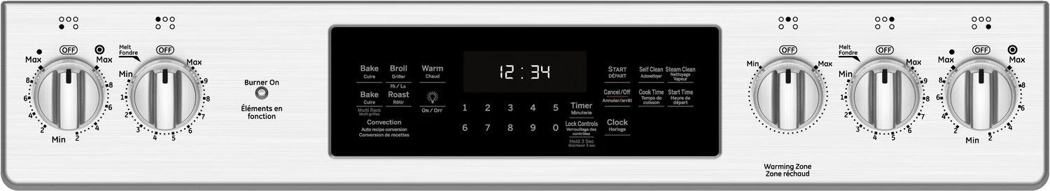 GE Stainless Steel Slide-In Electric True Convection Range (5.3 Cu. Ft.) - JCS840SMSS - Image 5