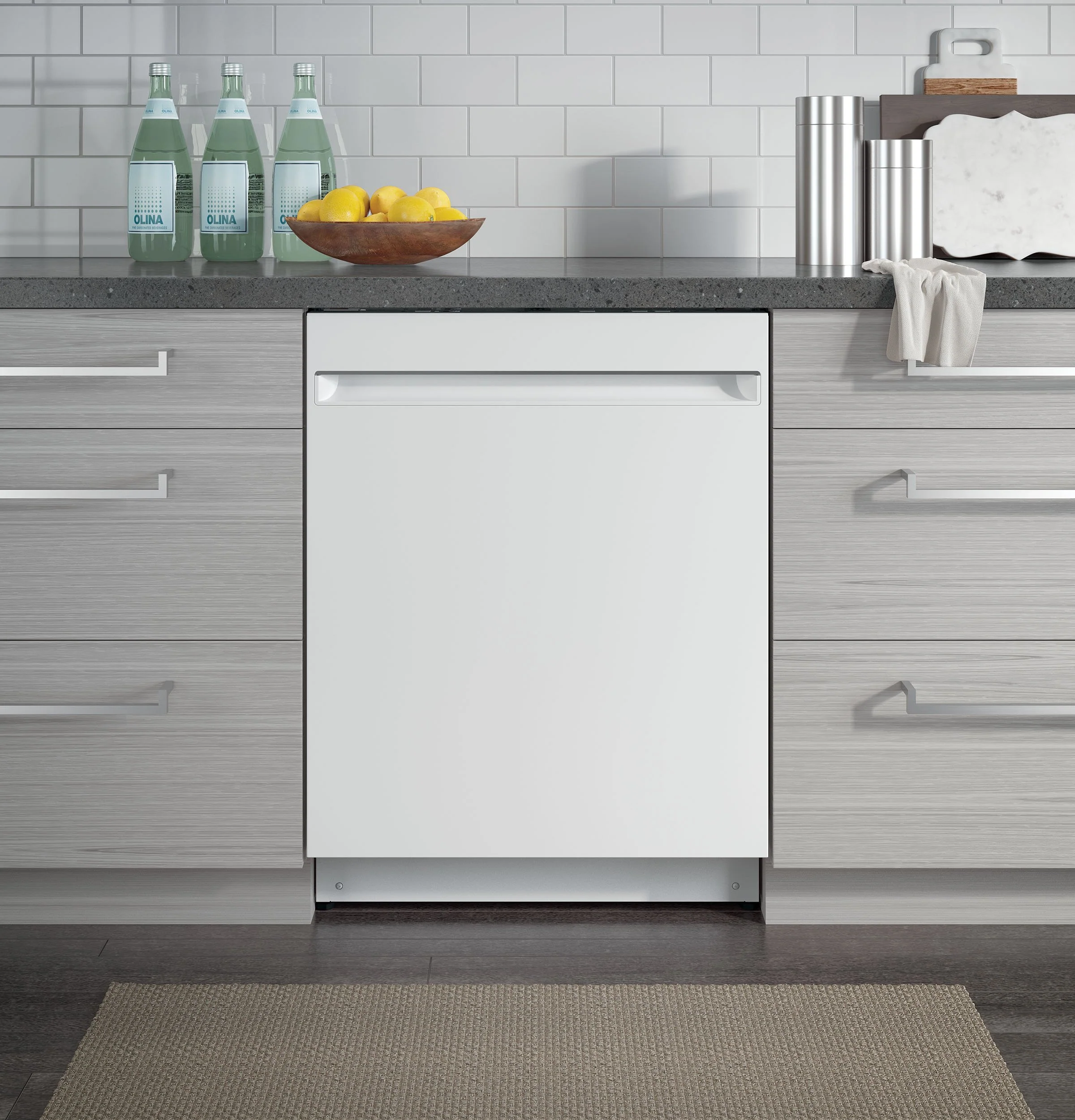 GE White 24" Dishwasher- GDT225SGLWW - Image 2