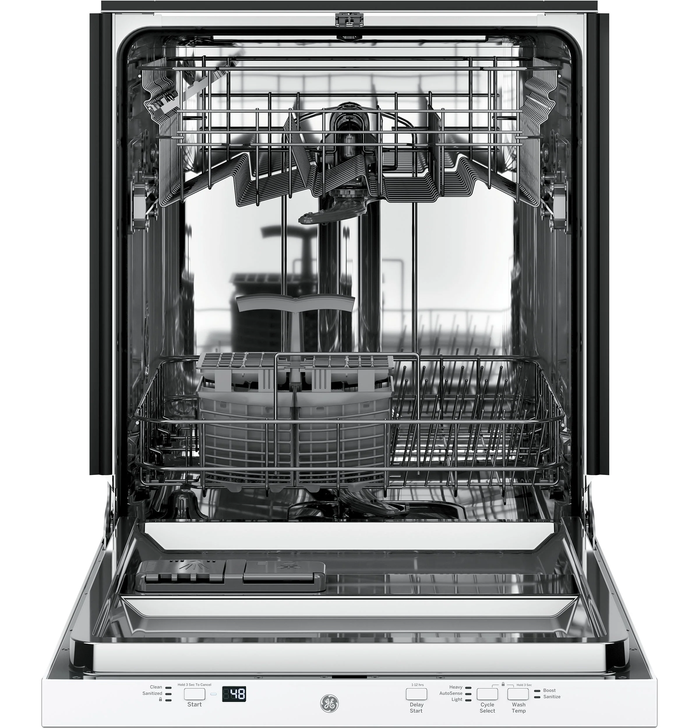 GE White 24" Dishwasher- GDT225SGLWW - Image 3