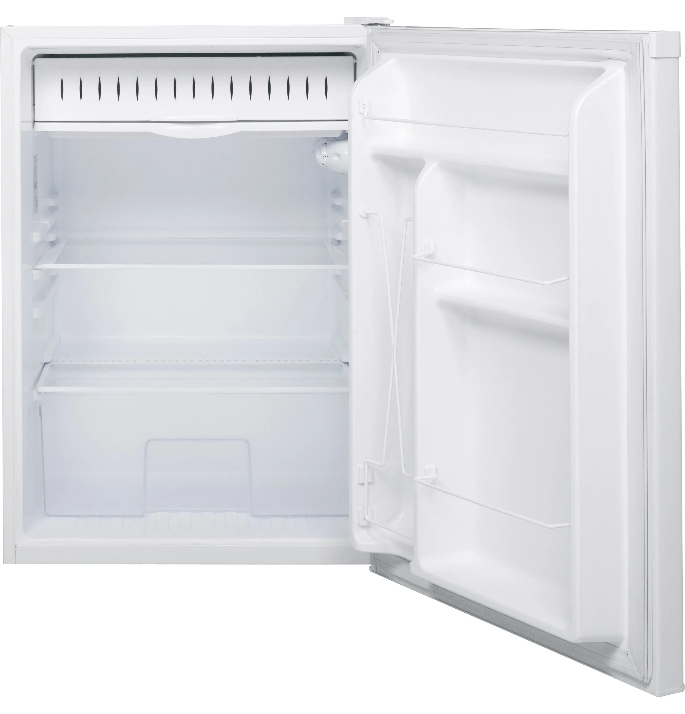 GE White Compact Refrigerator (5.6 Cu. Ft.) - GCE06GGHWW - Image 2