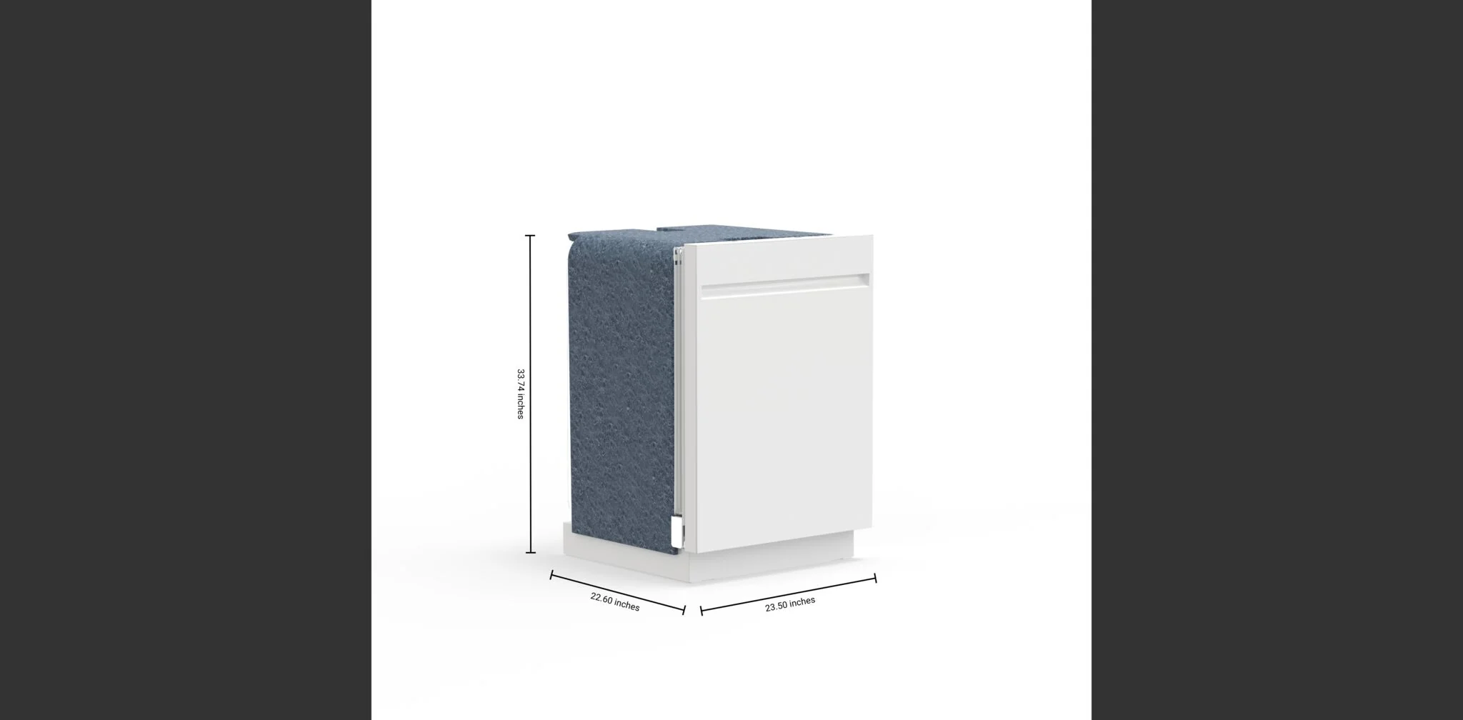 GE White Dishwasher with Clean Sensor (50 dBA) - GBT500SGVWW - Image 8