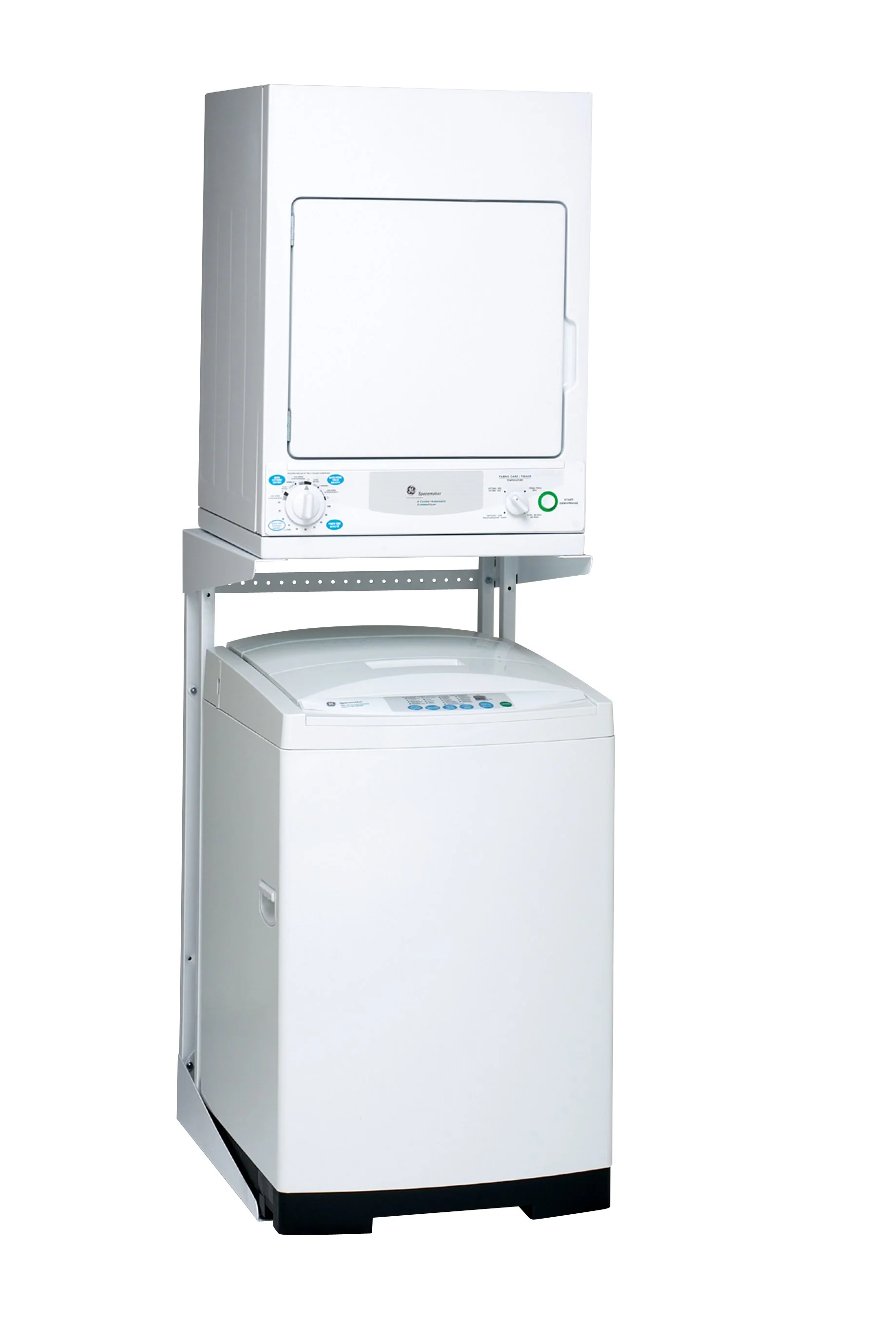 GE White Electric Dryer (3.6 Cu. Ft.) - PCKS443EBWW - Image 2