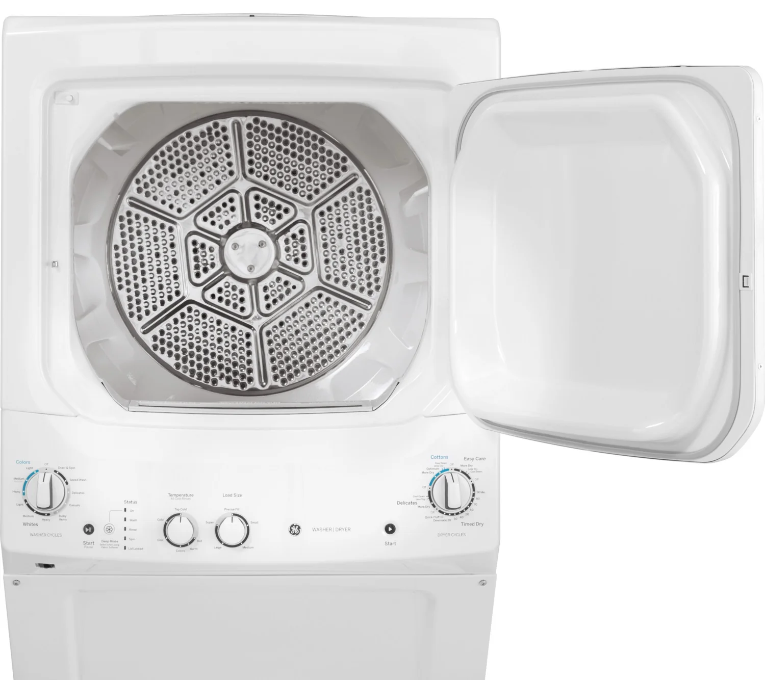 GE White Electric Laundry Centre - GUD24ESMMWW - Image 4