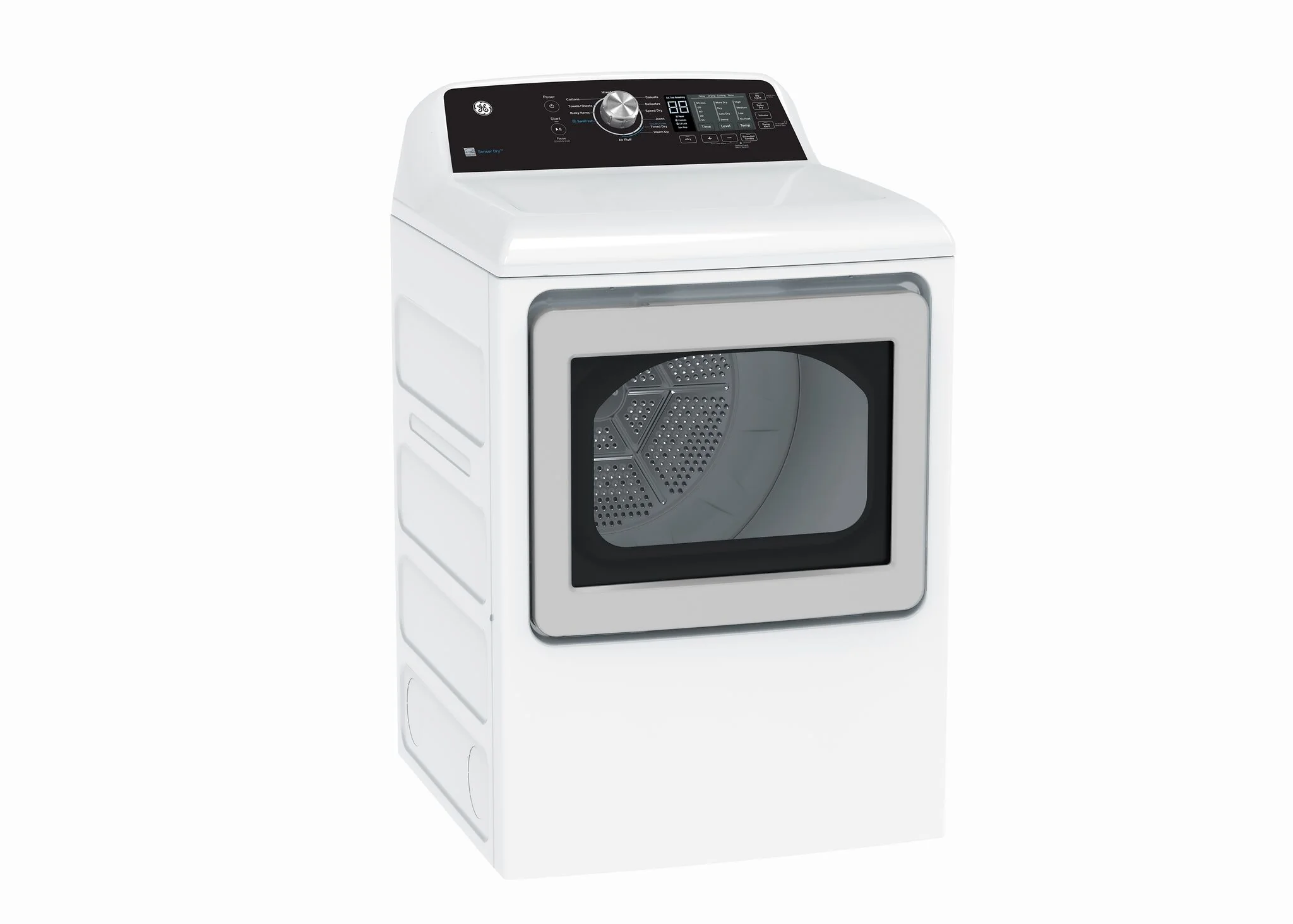 GE White Gas Dryer with SaniFresh Cycle (7.4 cu.ft.) - GTD68GBMRWS - Image 4