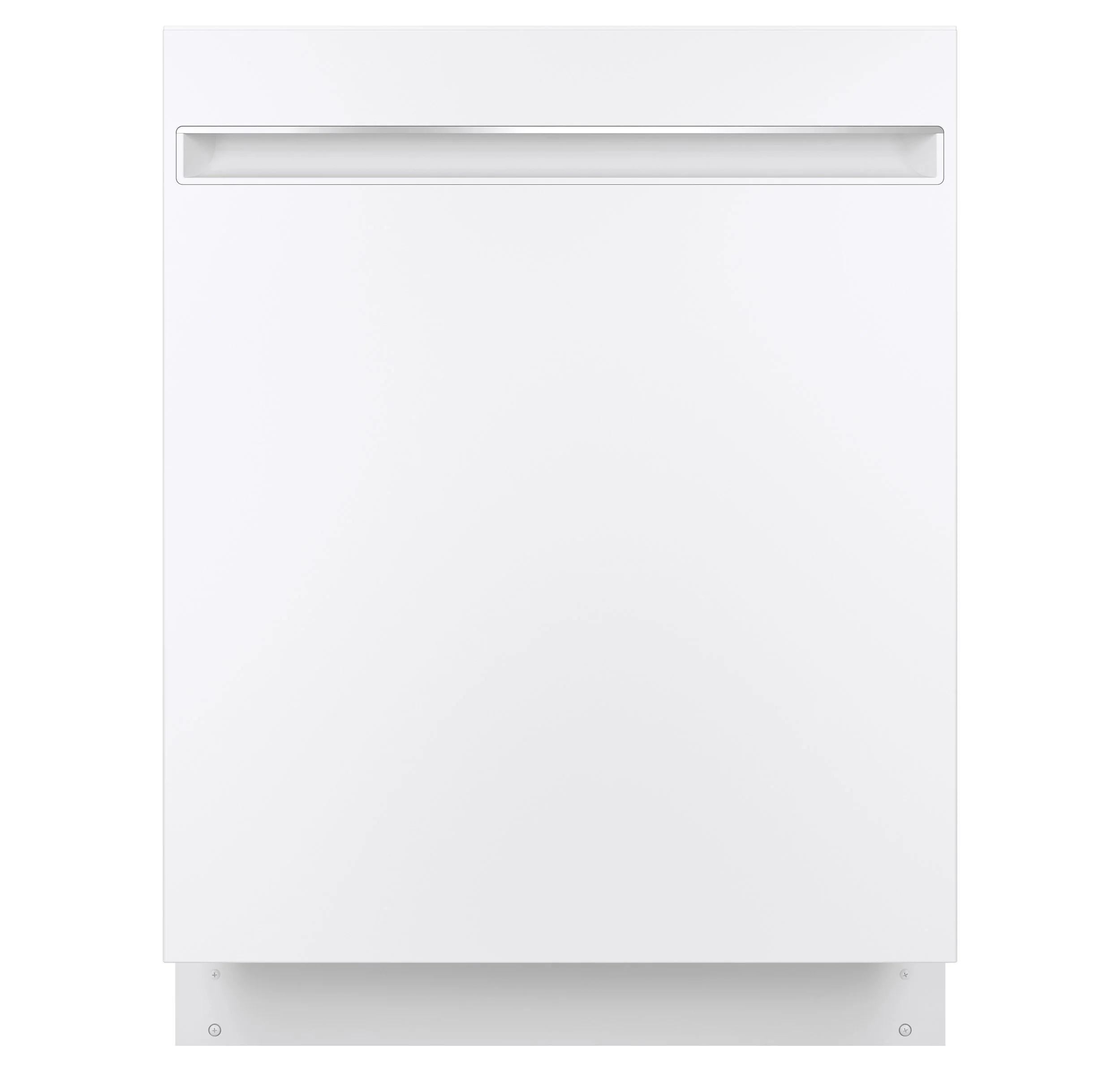 GE White Kitchen Package with Top-Freezer Refrigerator, Electric Range & Built-In Dishwasher - Image 4