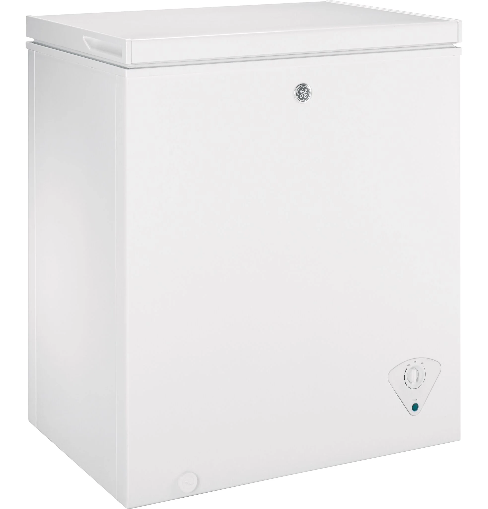 GE White Manual Defrost Chest Freezer (5.1 Cu.Ft.) - FCM5STWW - Image 3