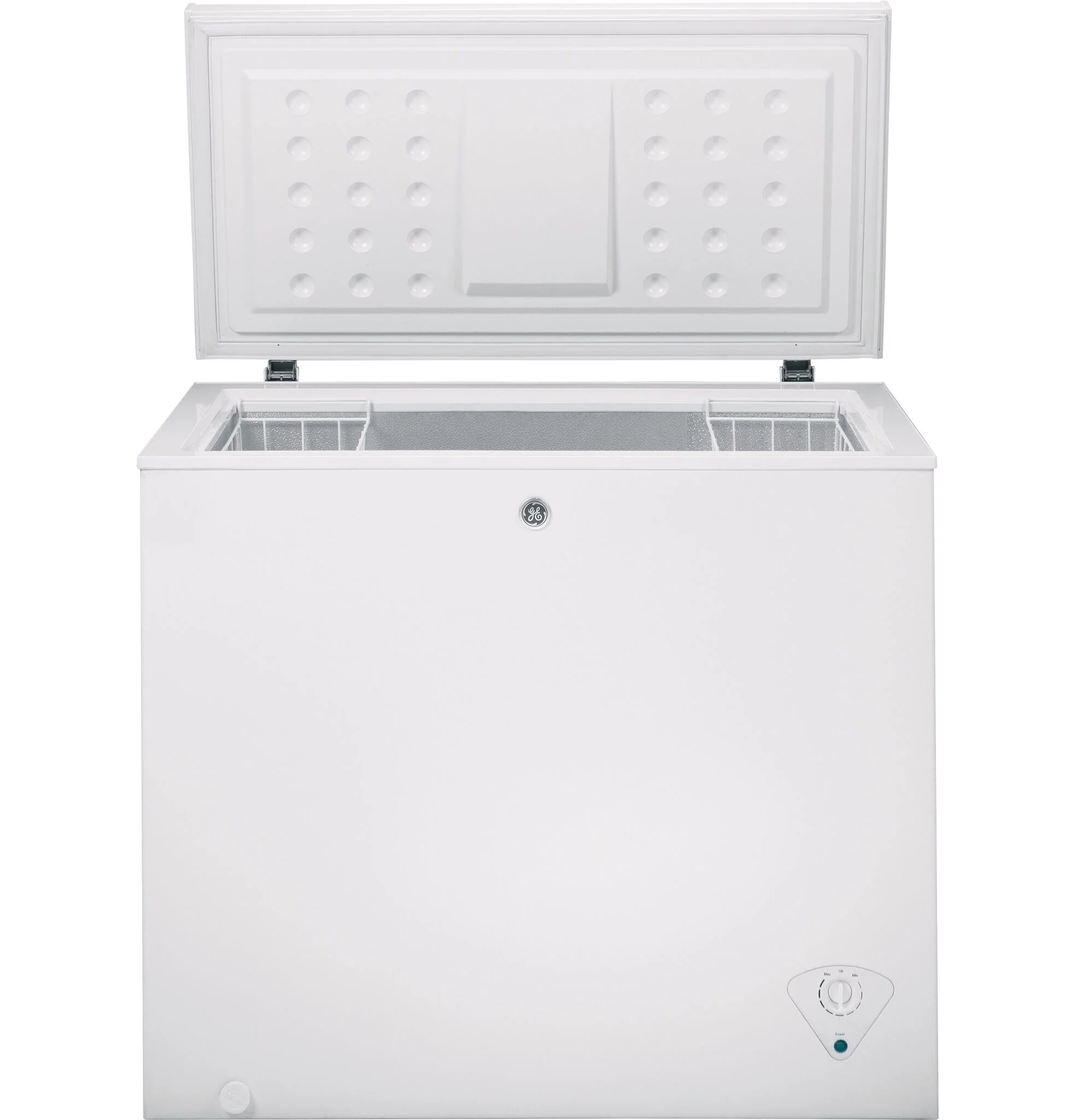 GE White Manual Defrost Chest Freezer (7.0 Cu.Ft.) - FCM7STWW - Image 2