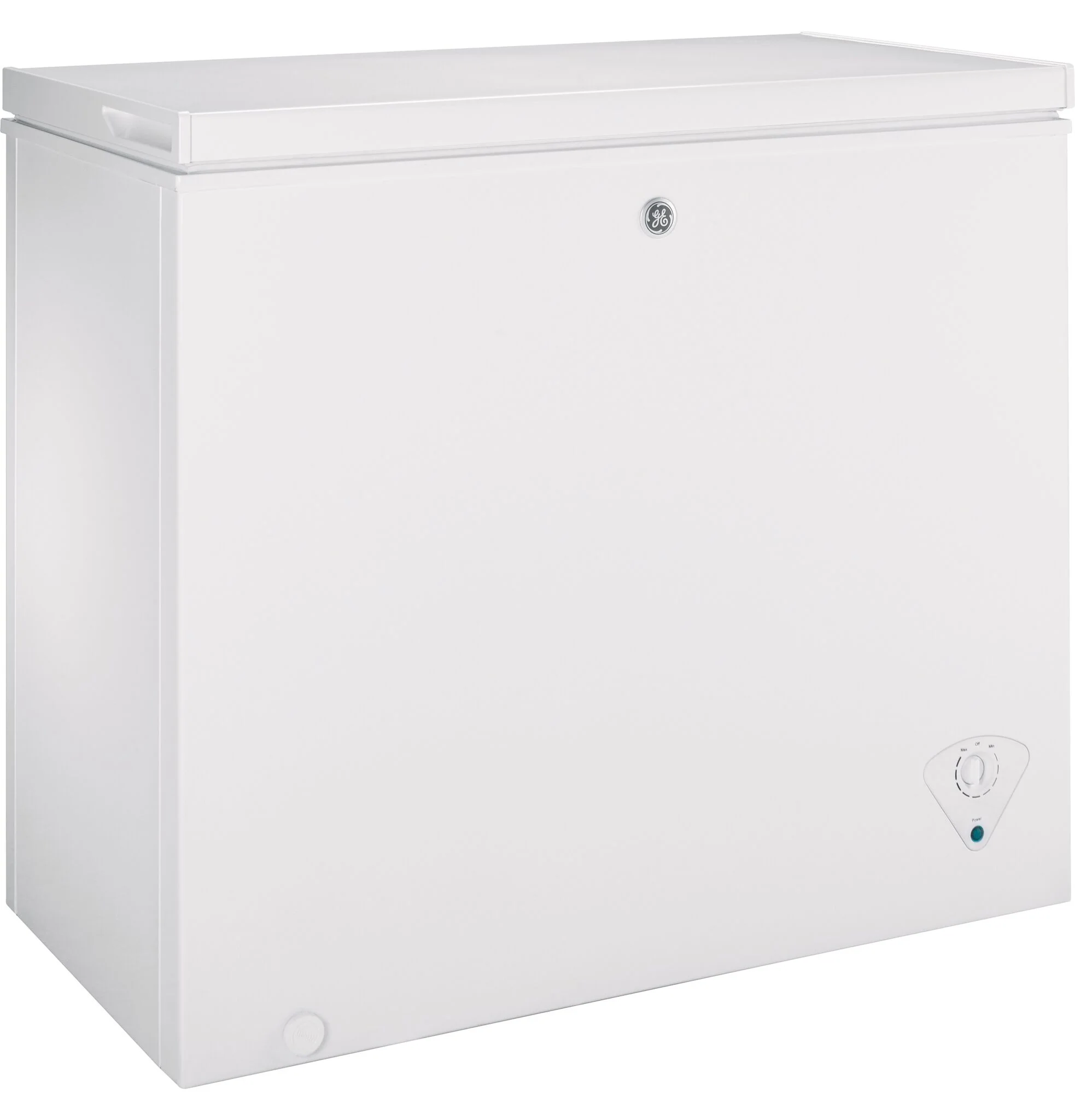 GE White Manual Defrost Chest Freezer (7.0 Cu.Ft.) - FCM7STWW - Image 3