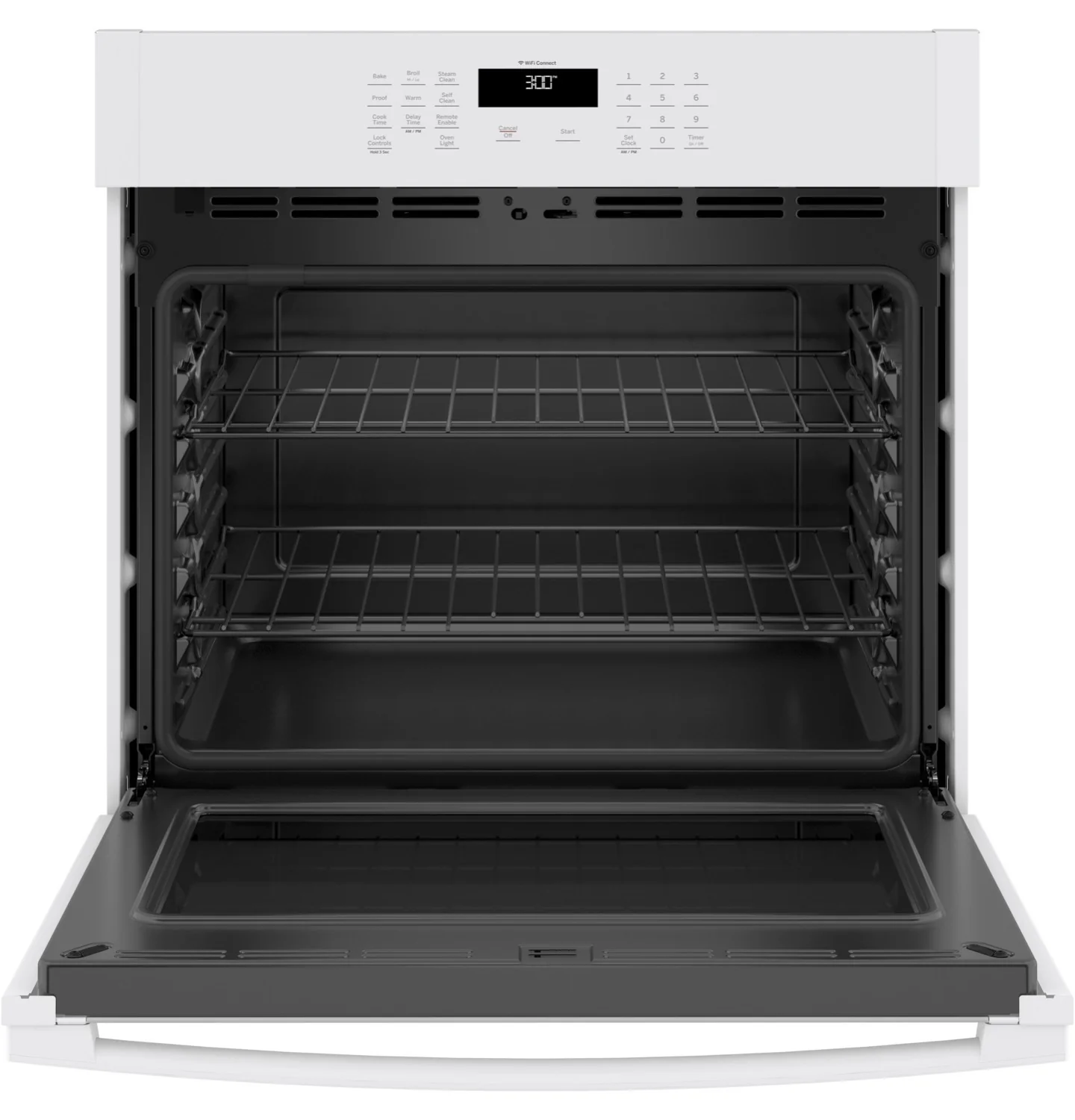 GE White Single Wall Oven (5.0 Cu.Ft.) - JTS3000DNWW - Image 3