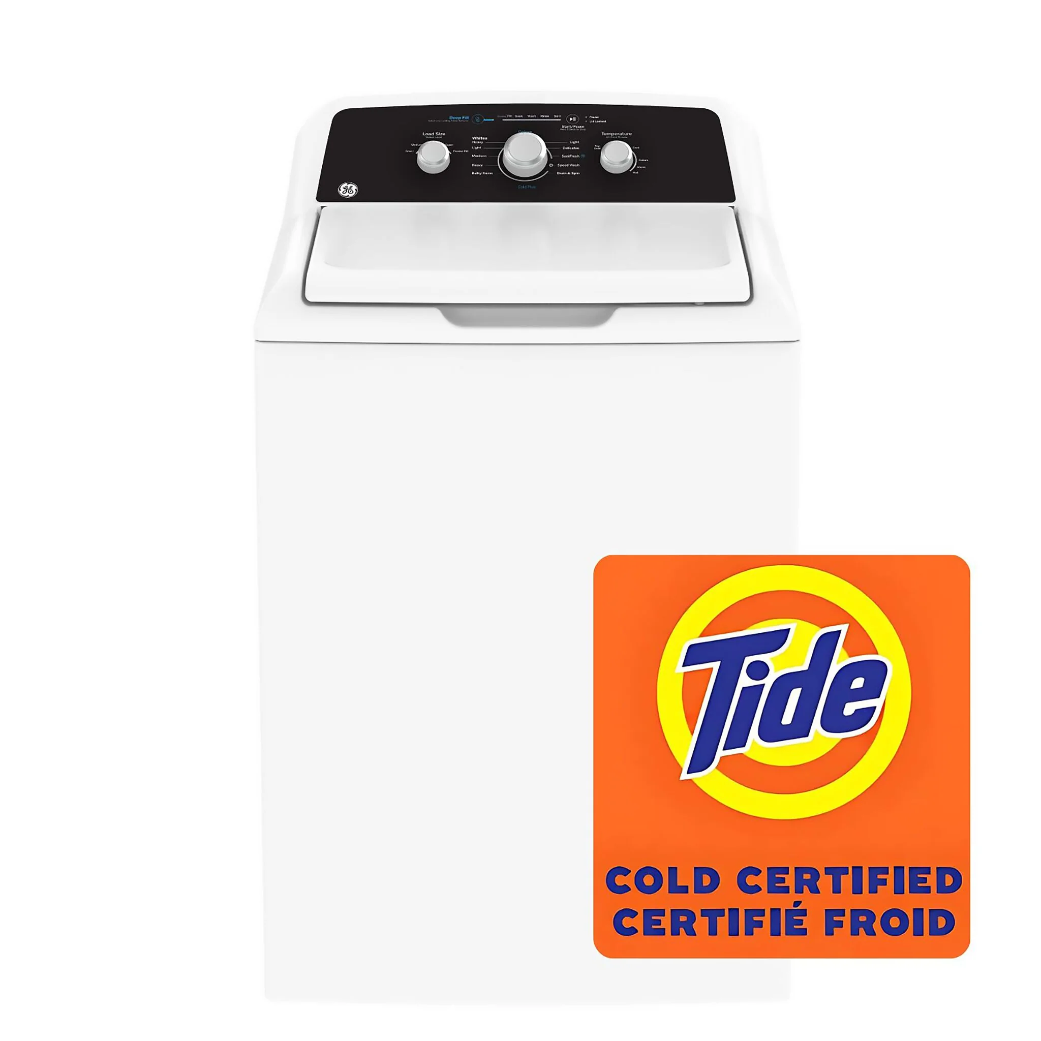 GE White Top Load Washer (4.4 Cu Ft.) & Electric Dryer with SaniFresh Cycle (6.2 cu.ft.) - GTW334BMRWS/GTX34EBMRWS - Image 4