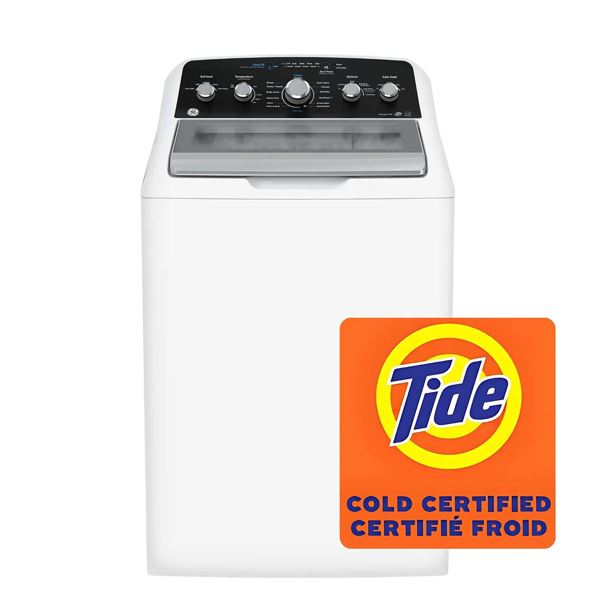GE White Top Load Washer (4.9 Cu. Ft.) & Gas Dryer with SaniFresh Cycle (7.2 cu.ft.) - GTW491BMRWS/GTD49GBMRWS - Image 4