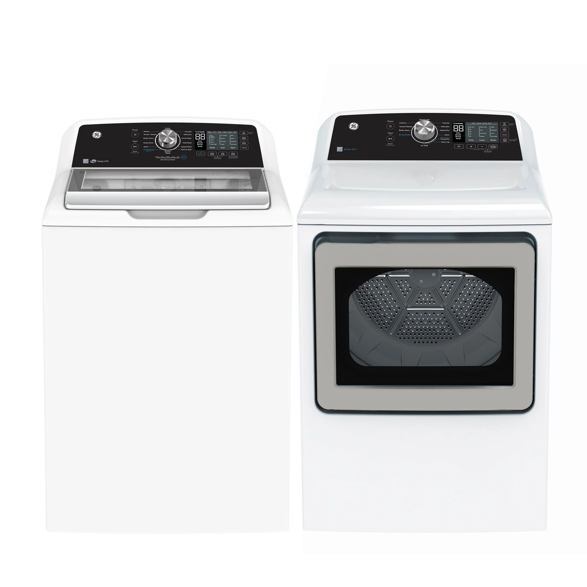 GE White Top Load Washer with SaniFresh Cycle (5.3 Cu. Ft.) - GTW681BMRWS - Image 4