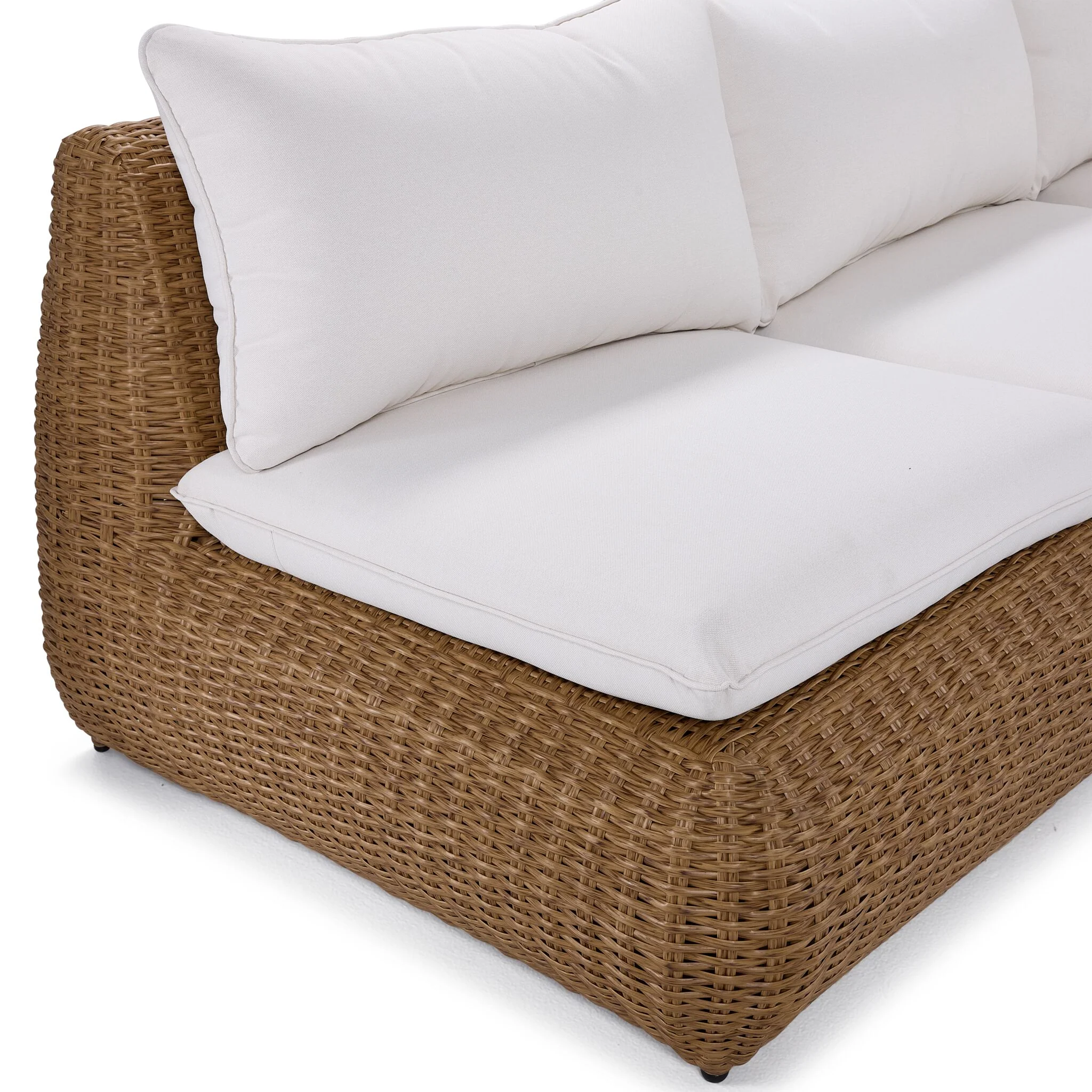 Gelato 3 - Piece Outdoor Sectional - Beige - Image 4