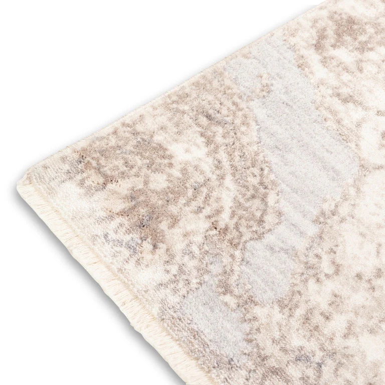 Genevie Casual Rug - 5' x 8' - Antique White/Brown - Image 2
