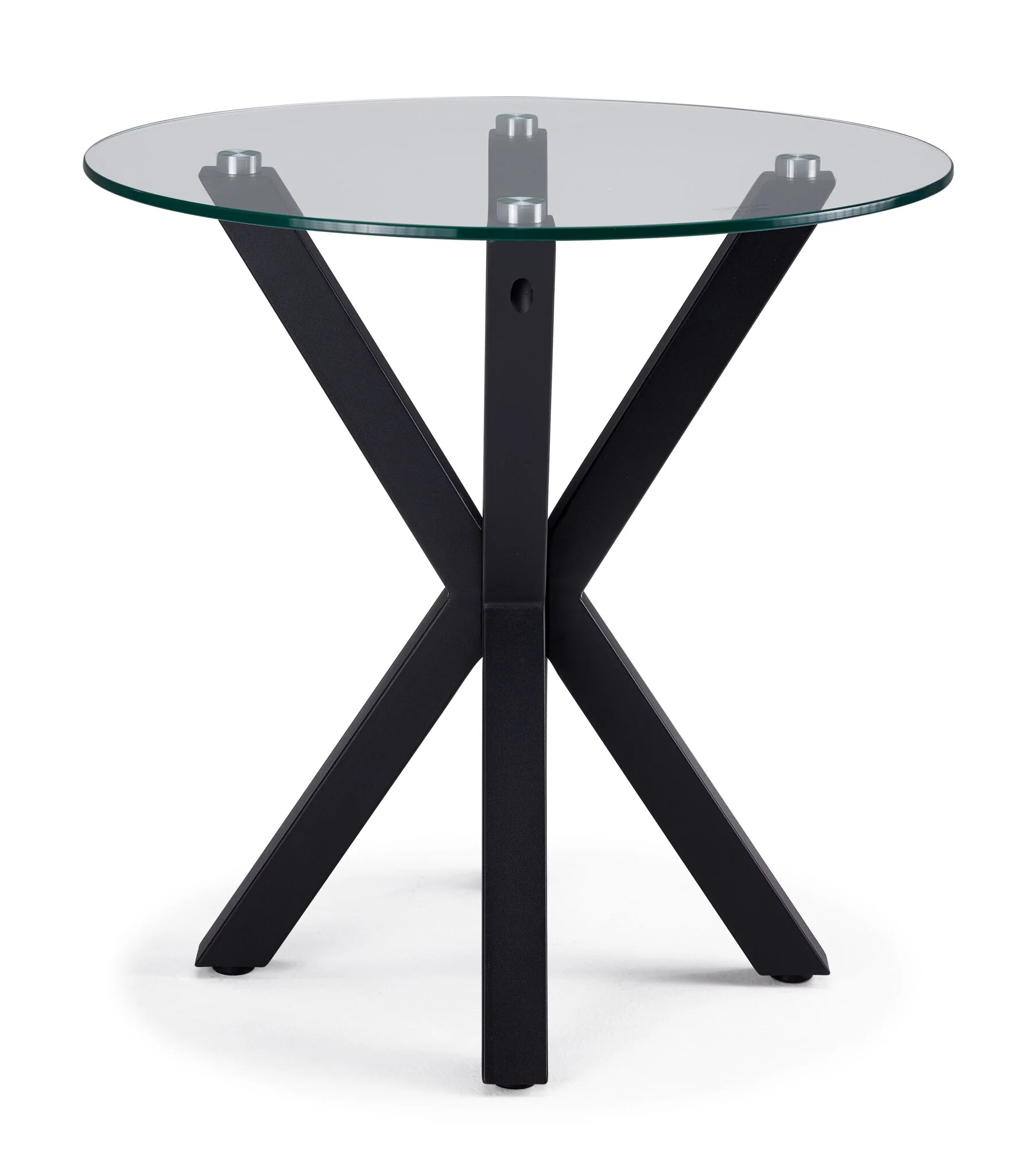 Gianna 21.5" End Table - Glass - Image 2