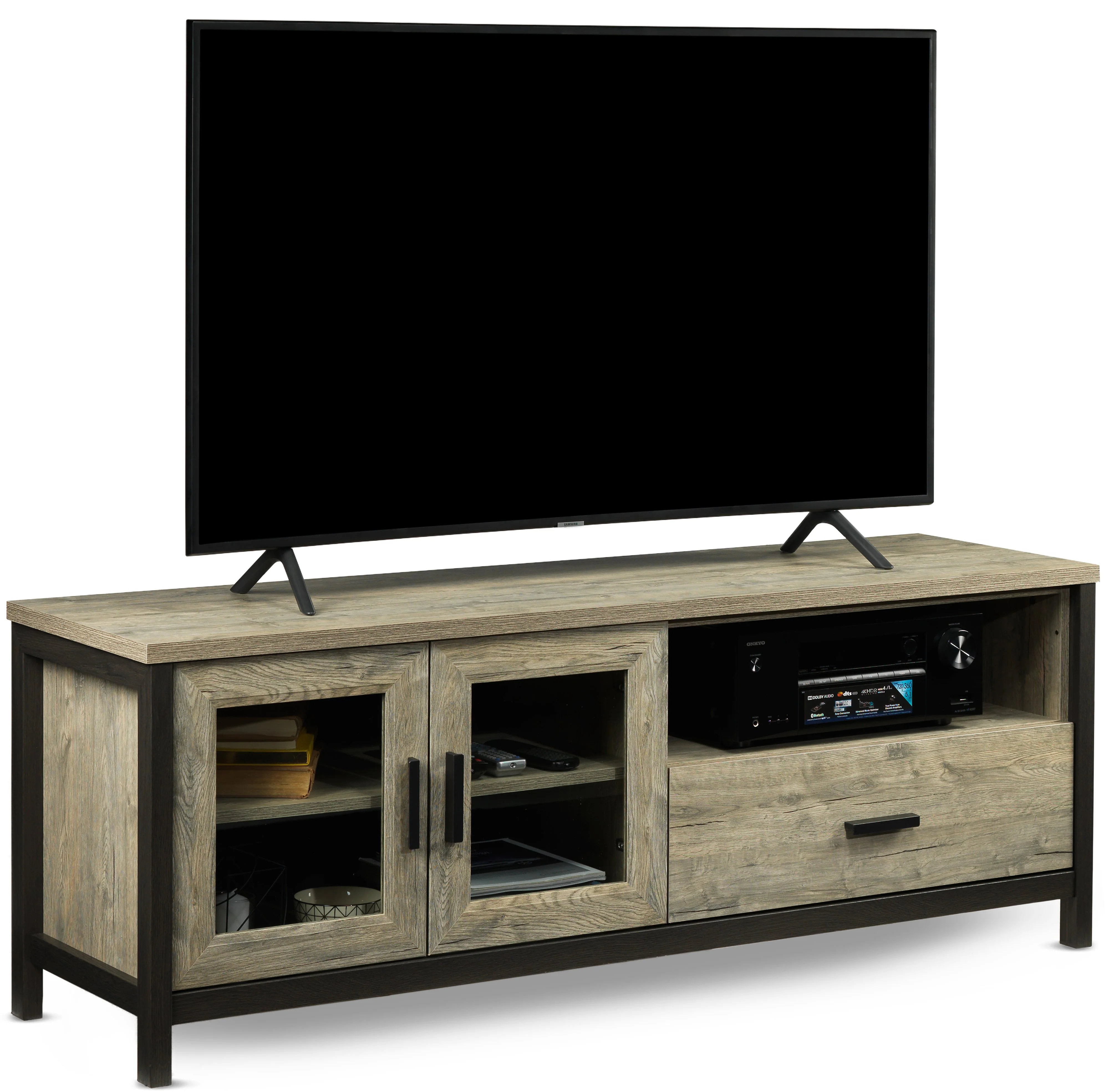Gibson TV Stand - Driftwood