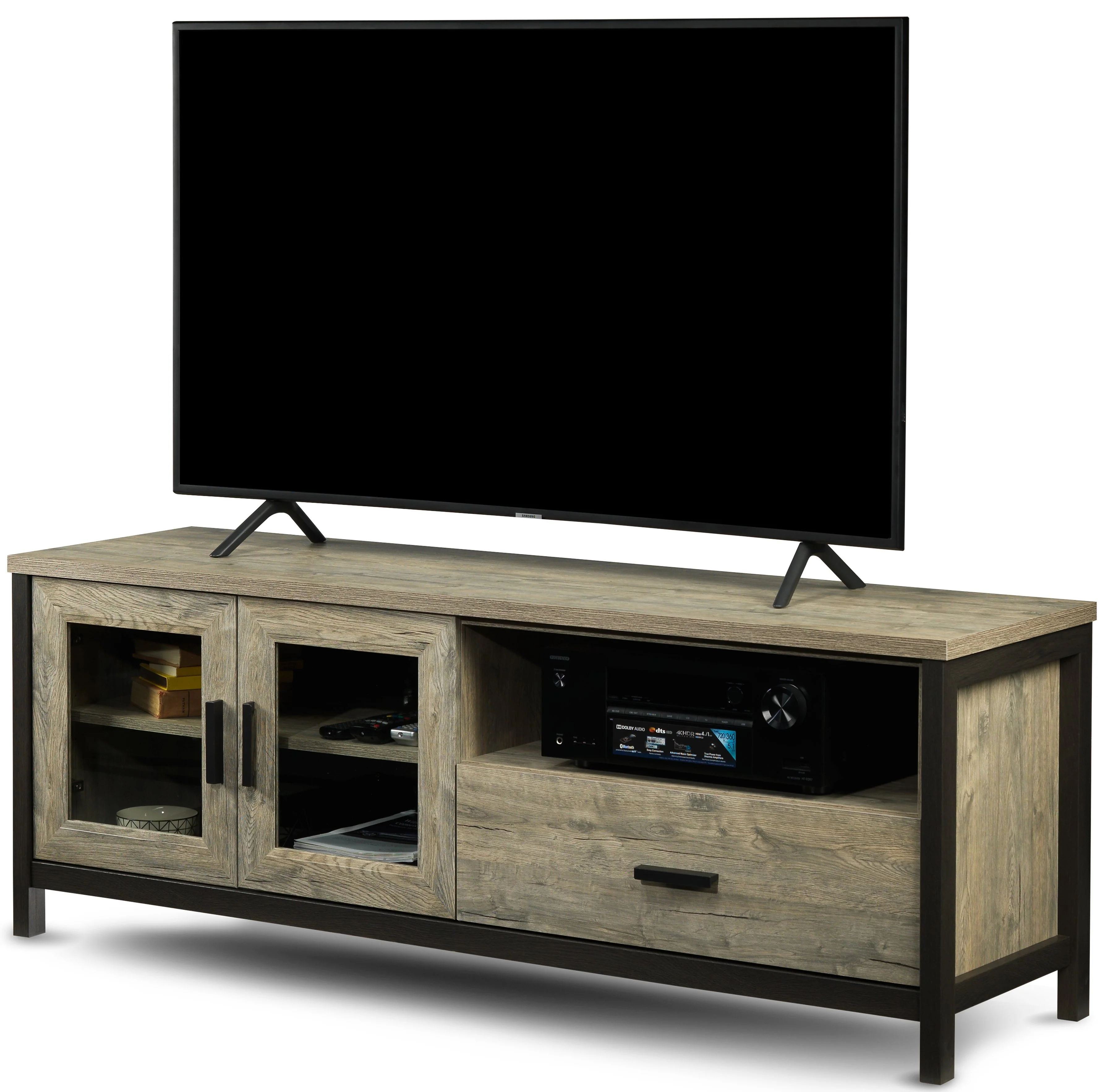 Gibson TV Stand - Driftwood - Image 2