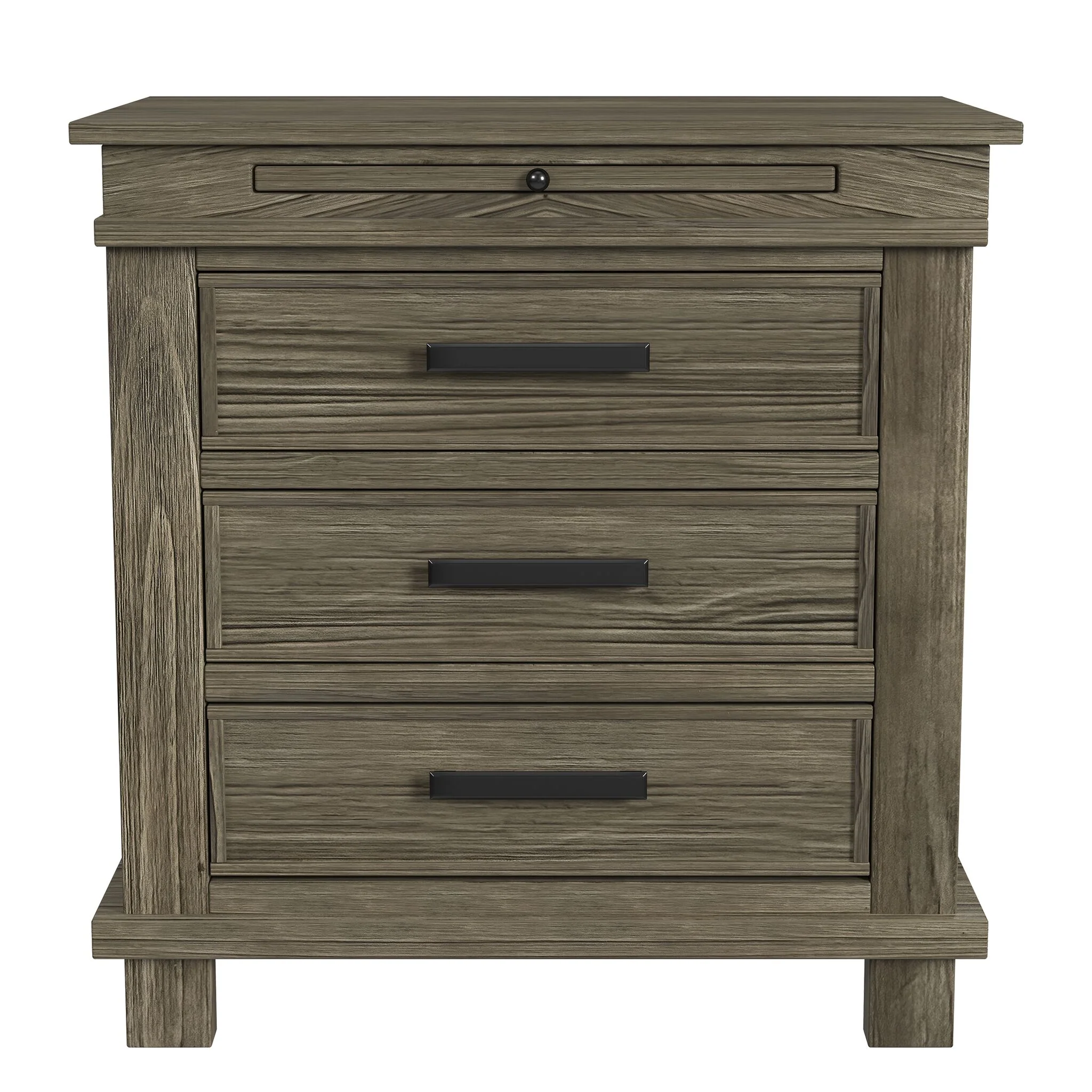 Glacier Point Night Table - Greystone - Image 2