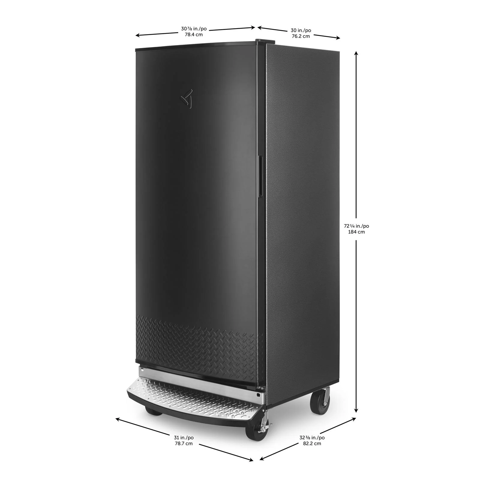 Gladiator 30.25" 17.8 Cu. Ft. Black All Refrigerator - GARF30FDGB - Image 4
