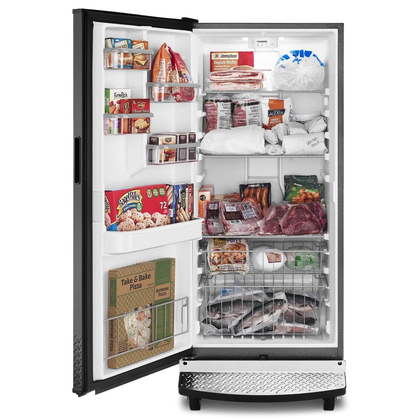 Gladiator Black 17.8 Cu. Ft. Upright Freezer - GAFZ30FDGB - Image 4