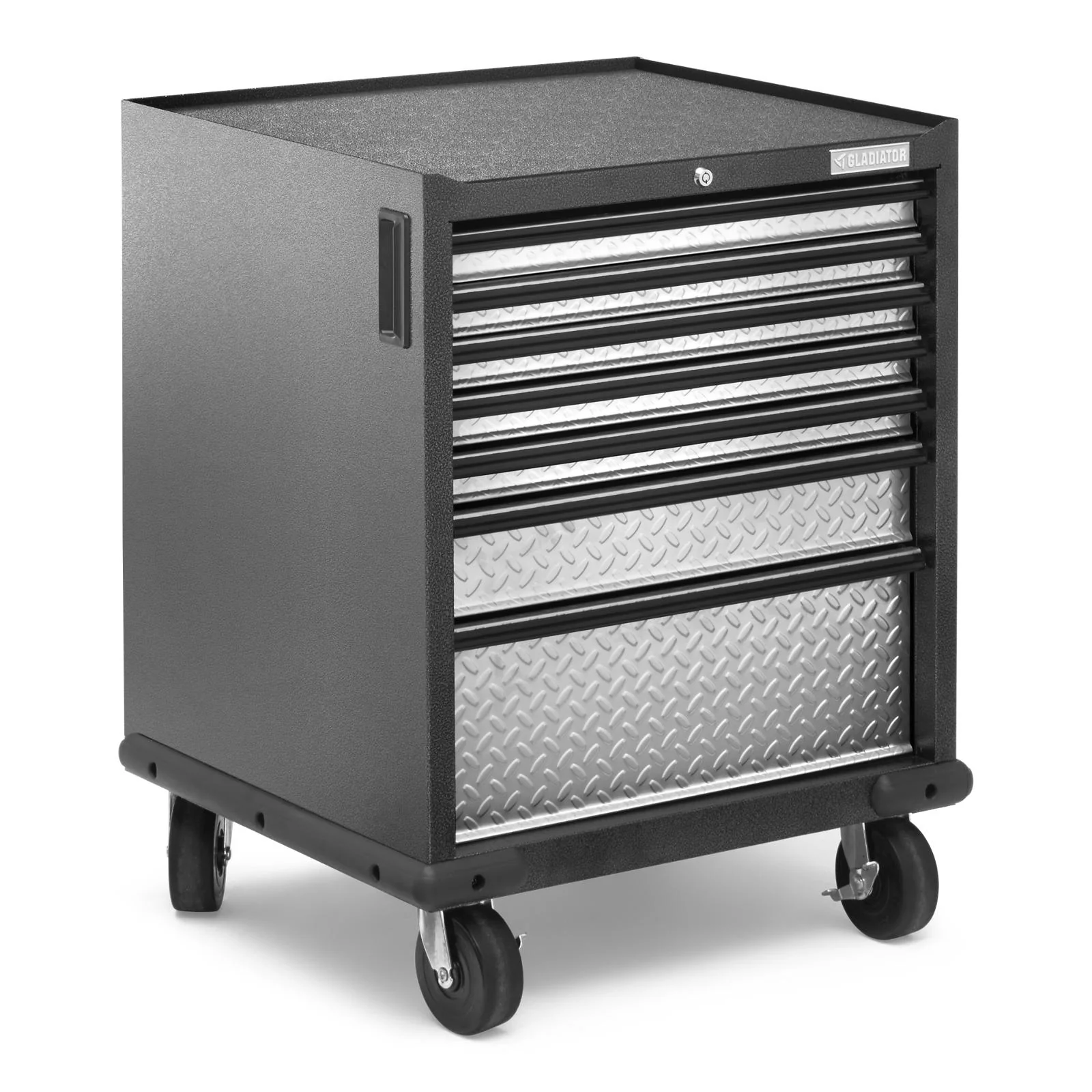 Gladiator Silver Tread Premier Pre-Assembled 7 Drawer Modular Tool Storage Cabinet - GAGD277DJG - Image 7