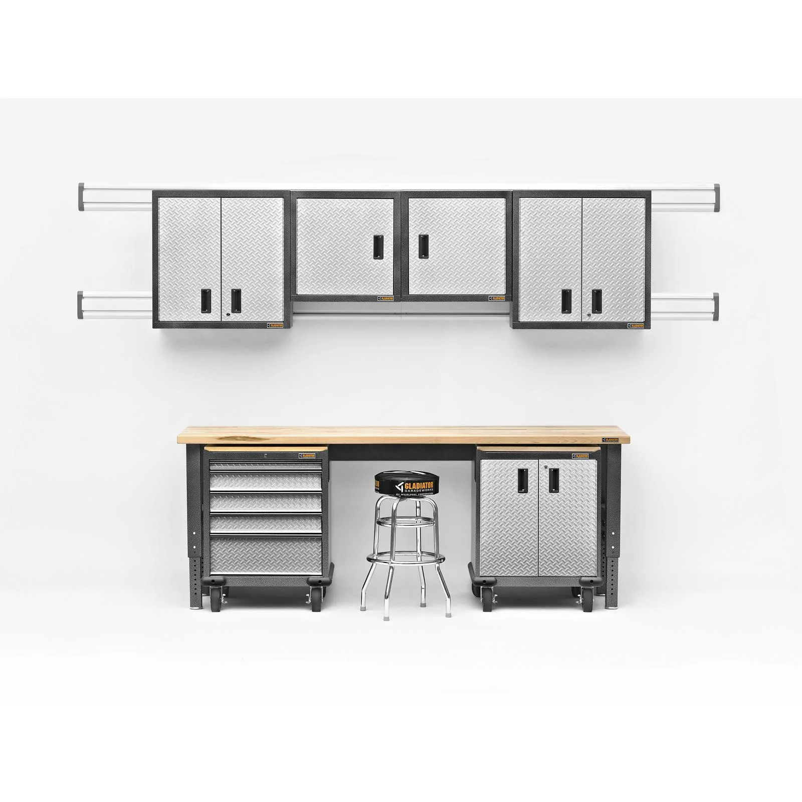 Gladiator Silver Tread Premier Pre-Assembled GearDrawer - GAGD275DLG - Image 3