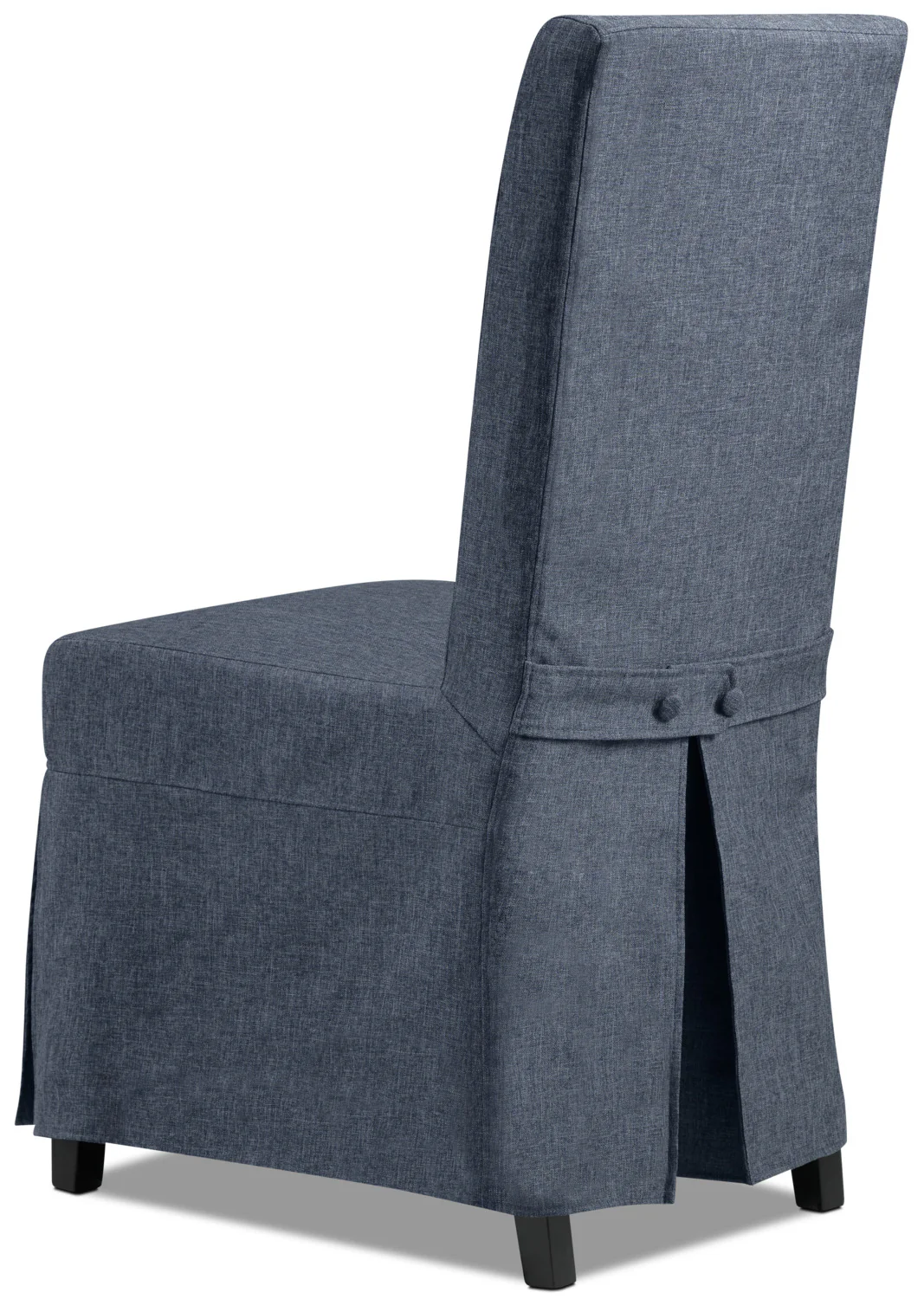 Glambrey Slip Chair w/ 2 Covers - Denim and Slate - Image 5