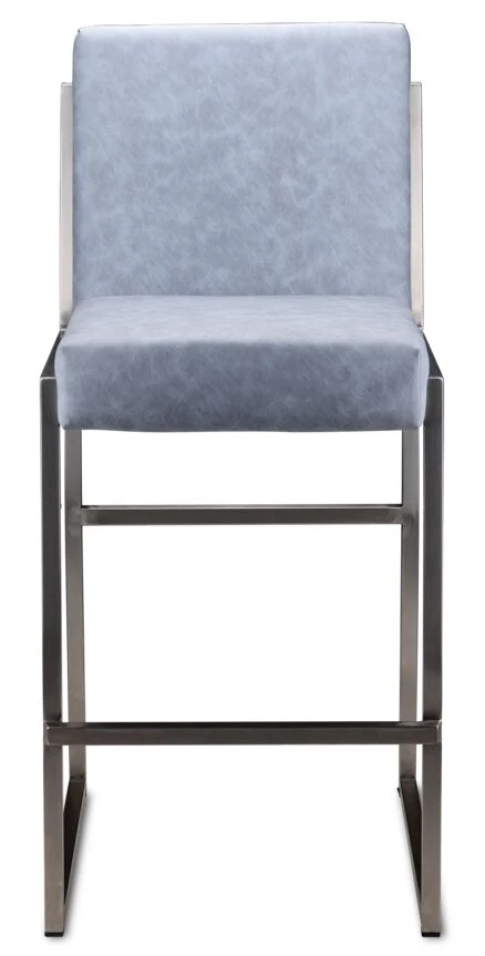 Glenda Counter Height Stool - Light Blue - Image 2
