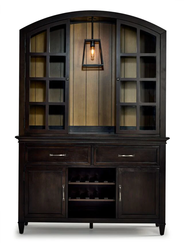 Greyridge Farm Buffet and Hutch - Black - Image 2