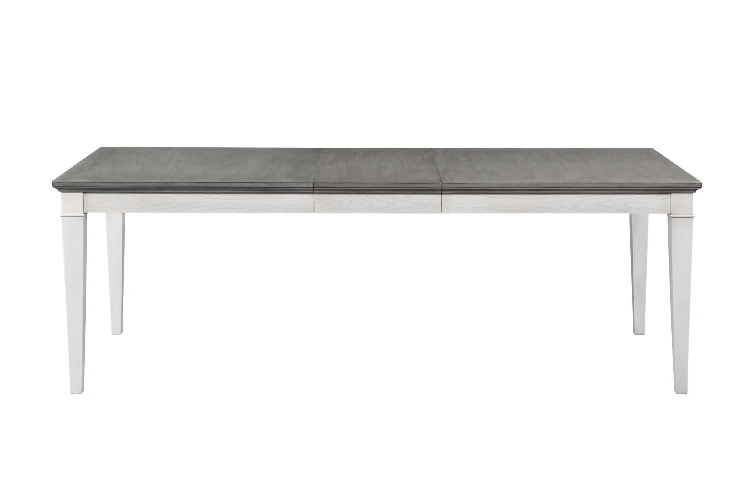Greyridge Farm Extendable Dining Table - Grey, White - Image 3