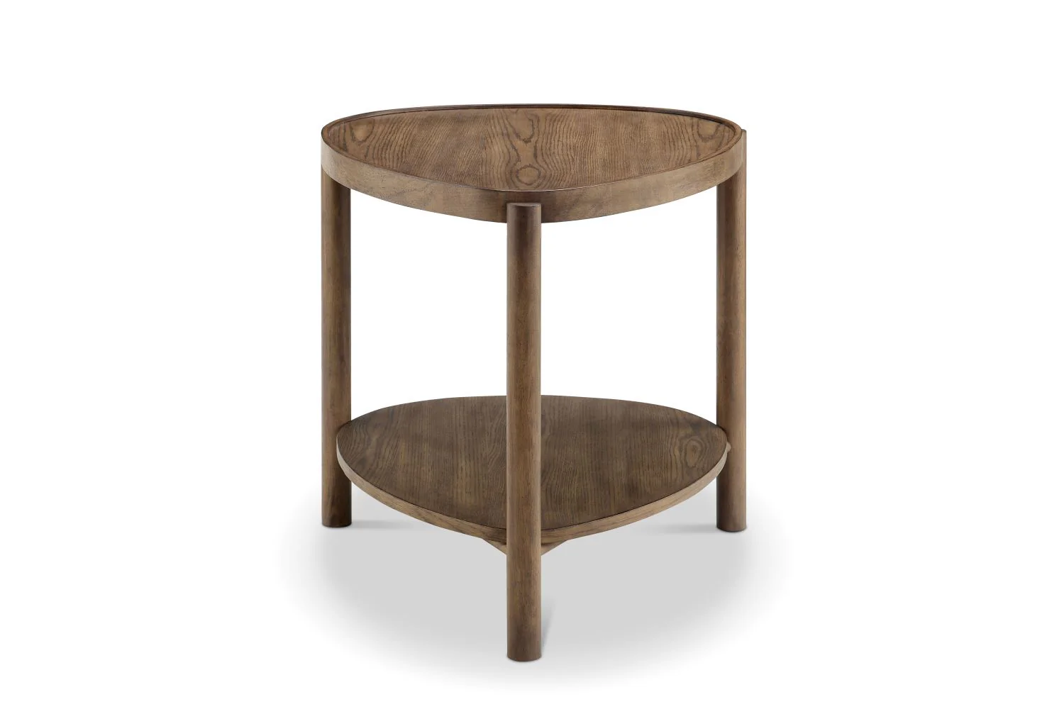 Hadleigh 29" Accent Table - Honey Brown Finish - Image 2