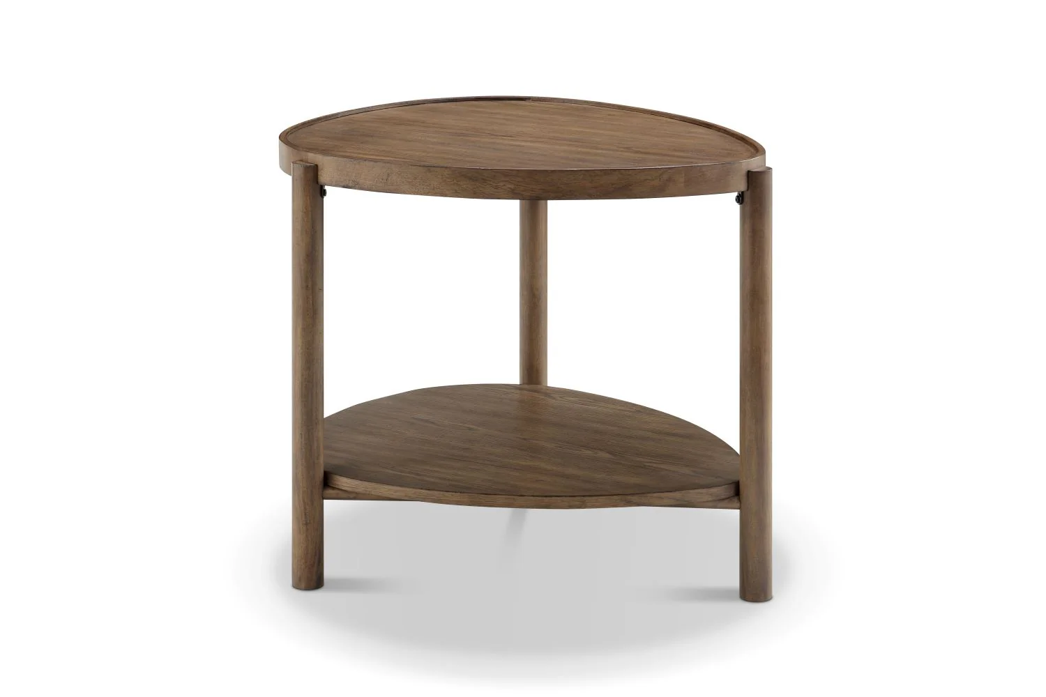Hadleigh 29" Accent Table - Honey Brown Finish - Image 3