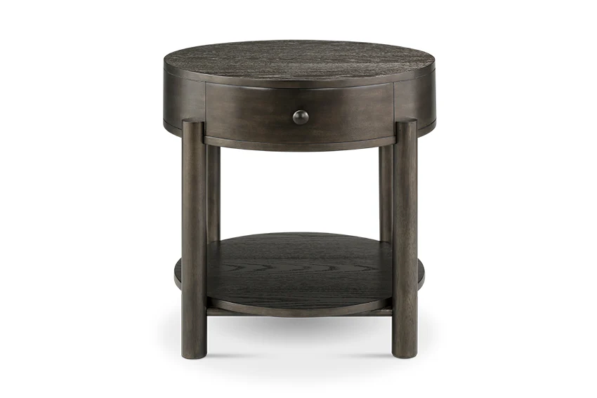 Hadleigh 24" End Table - Coffee Bean Black Finish - Image 2