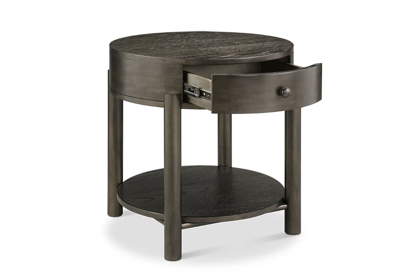 Hadleigh 24" End Table - Coffee Bean Black Finish - Image 3
