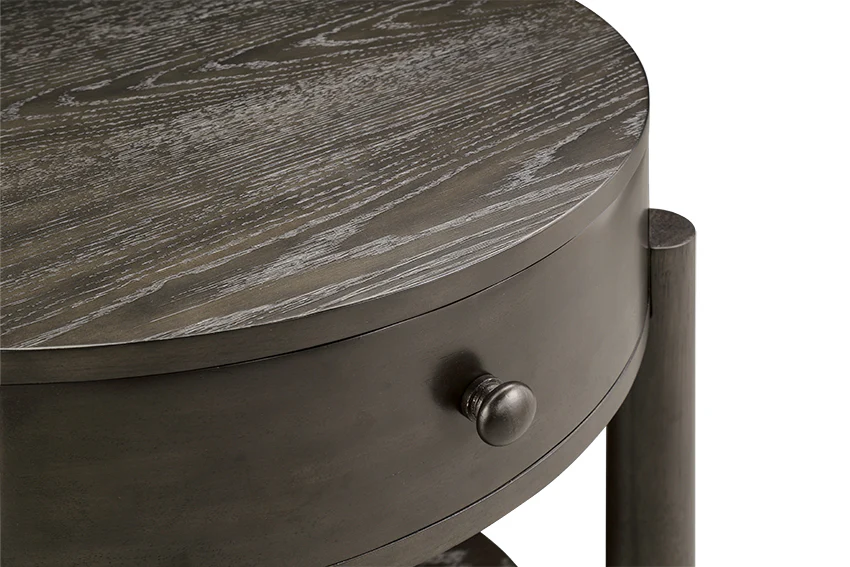 Hadleigh 24" End Table - Coffee Bean Black Finish - Image 4