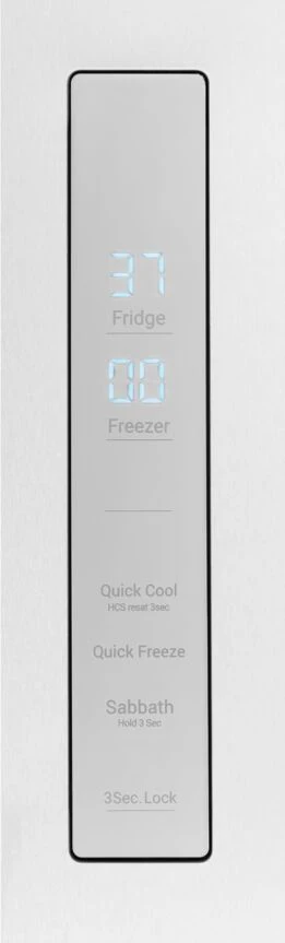 Haier 33 " 16.4 Cu. Ft. Fingerprint Resistant Stainless Steel Counter-Depth 4-Door French Door Refrigerator - QHE16HYPFS - Image 5