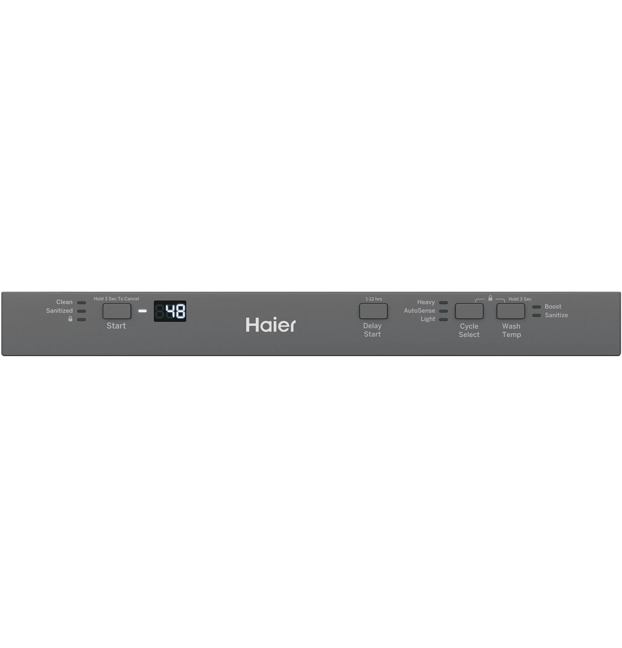 Haier Stainless Steel 18" Dishwasher- QDT125SSLSS - Image 2