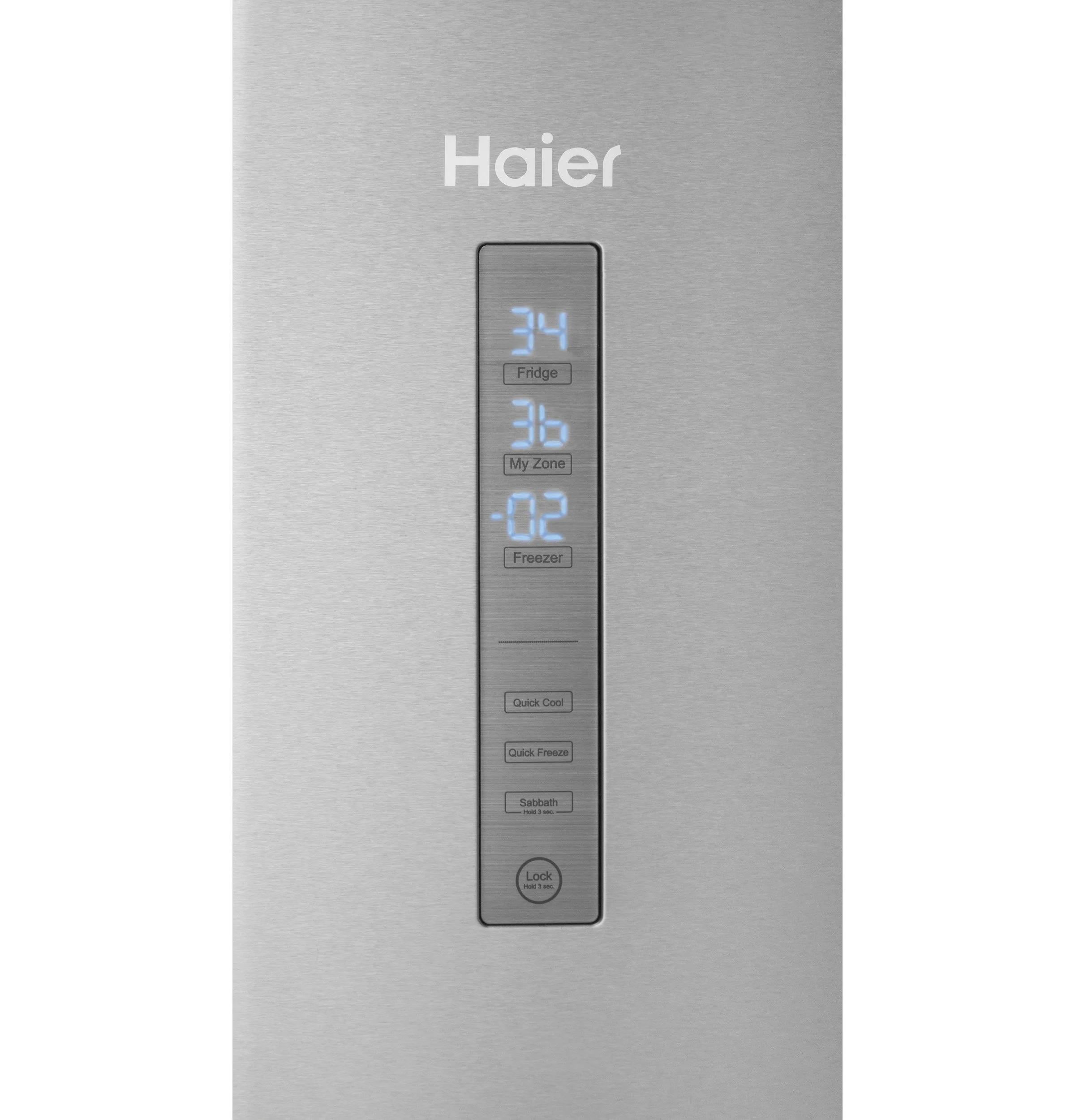 Haier 27.75" 15 Cu. Ft. Stainless Steel Bottom-Freezer Refrigerator - HRB15N3BGS - Image 12