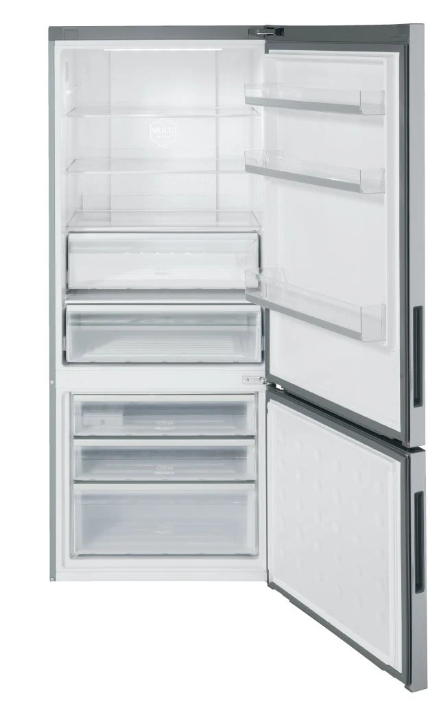 Haier 27.75" 15 Cu. Ft. Stainless Steel Bottom-Freezer Refrigerator - HRB15N3BGS - Image 3