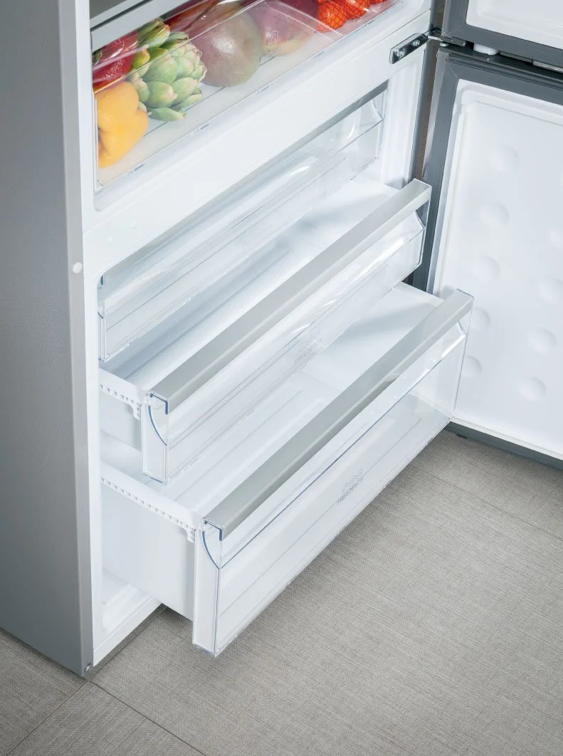 Haier 27.75" 15 Cu. Ft. Stainless Steel Bottom-Freezer Refrigerator - HRB15N3BGS - Image 5